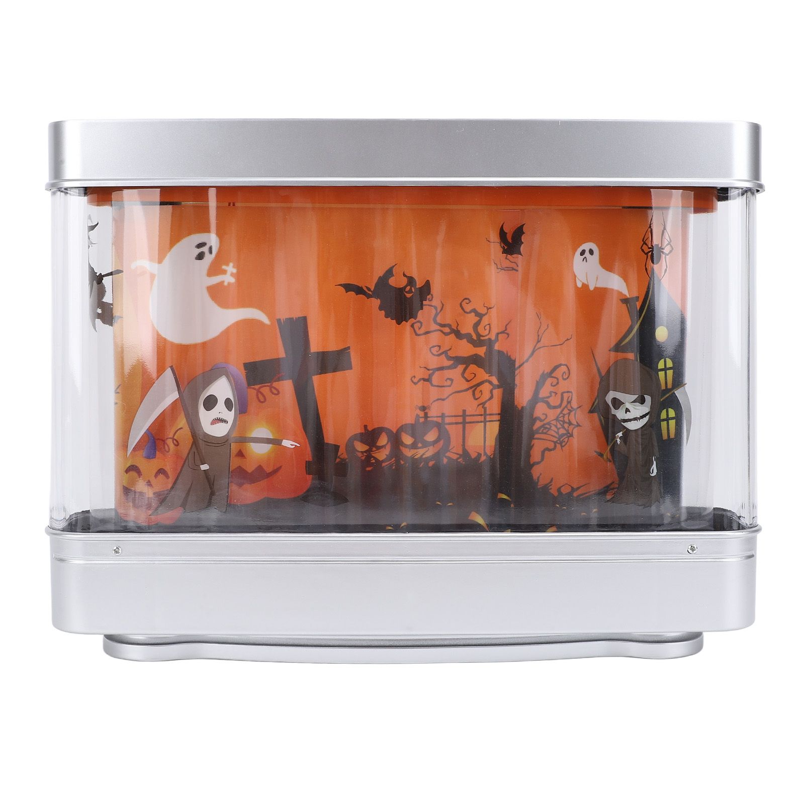 LED Light Up Witch Ghost Bat Pumpkin Lamp Light Fish Tank Aquarium Shaped view 6