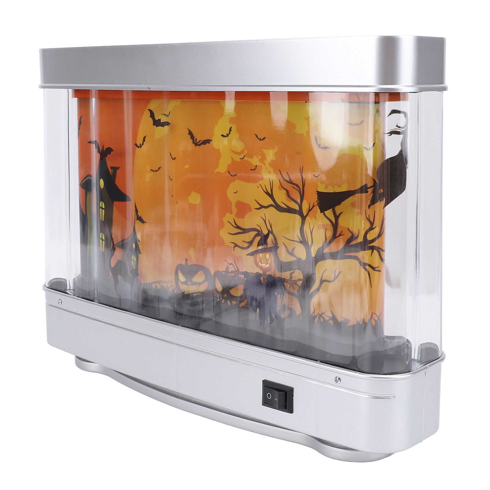 LED Light Up Witch Ghost Bat Pumpkin Lamp Light Fish Tank Aquarium Shaped view 8