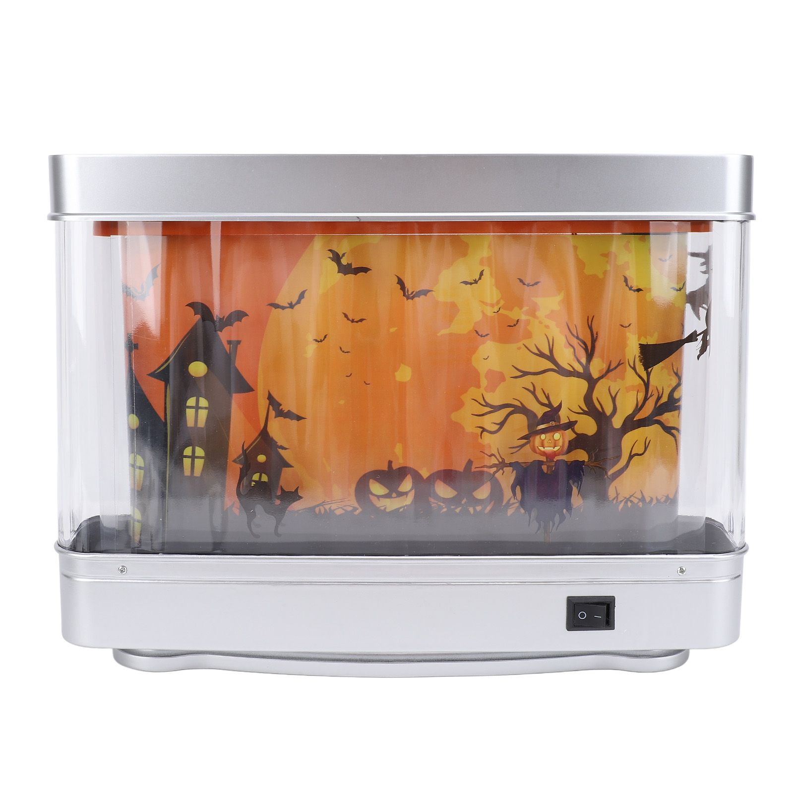 LED Light Up Witch Ghost Bat Pumpkin Lamp Light Fish Tank Aquarium Shaped view 10