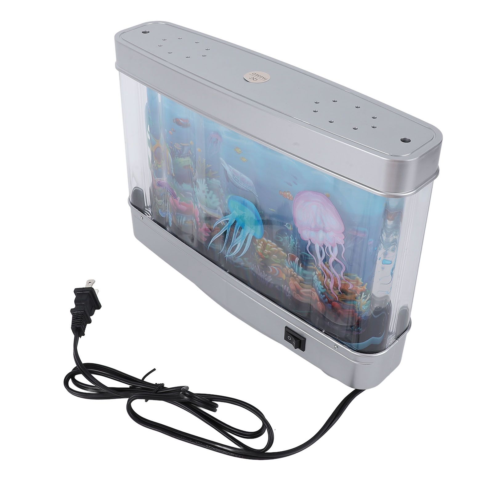 Fake Fish Tank Lamp with Moving Fish LED Artificial Aquarium Decorative Lamp view 8