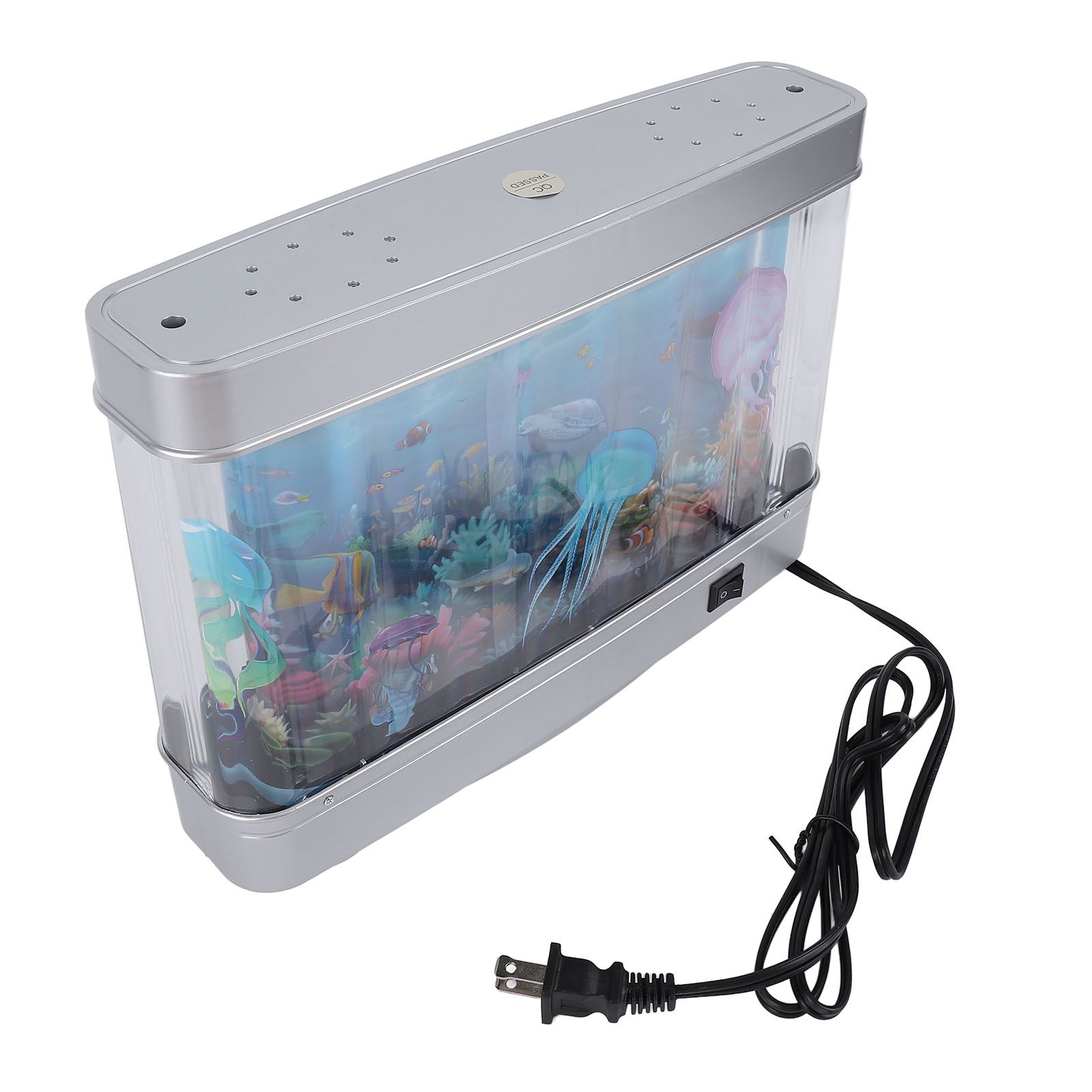 Fake Fish Tank Lamp with Moving Fish LED Artificial Aquarium Decorative Lamp view 10