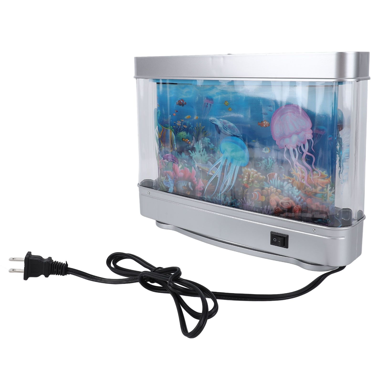 Fake Fish Tank Lamp with Moving Fish LED Artificial Aquarium Decorative Lamp view 12
