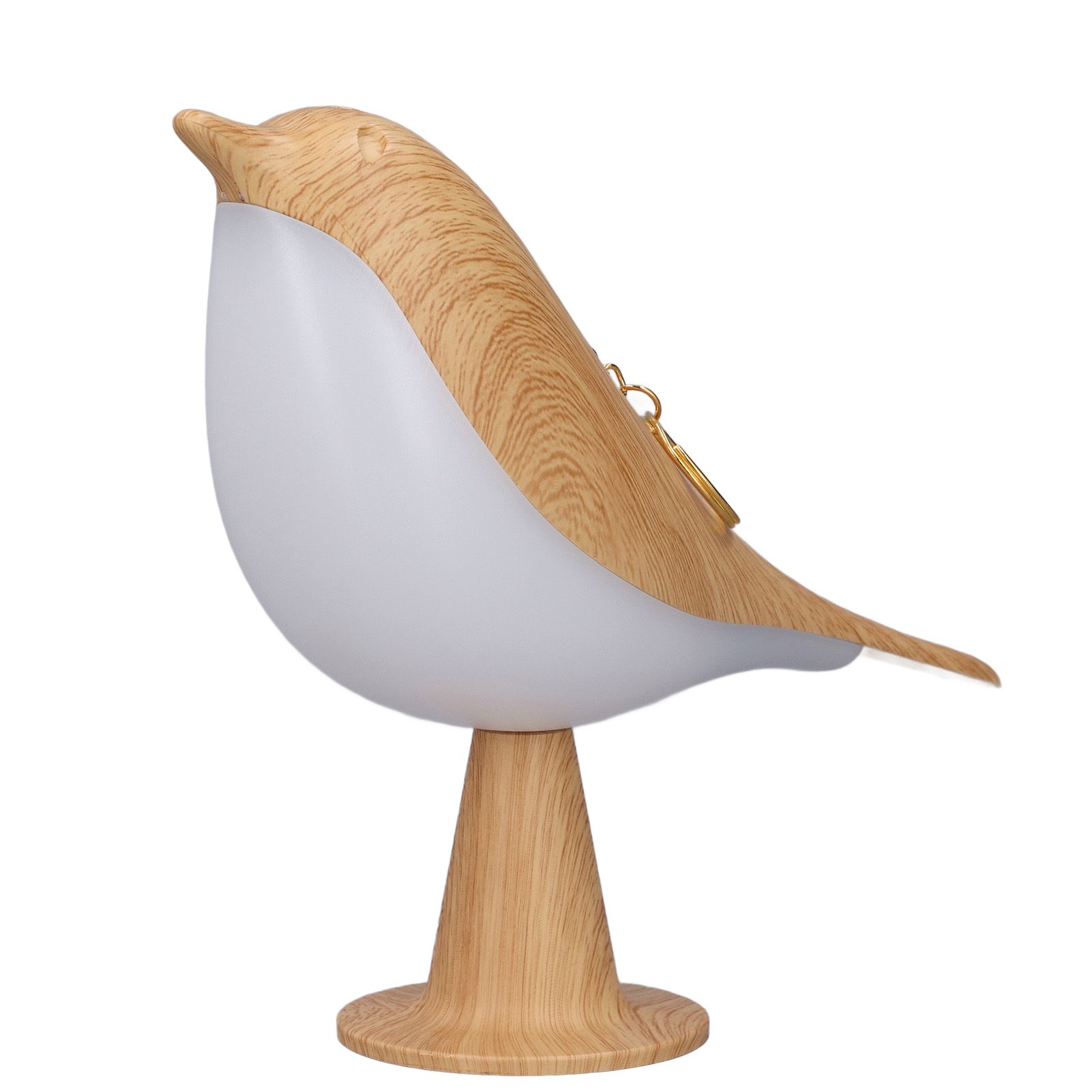 Small Bird Table Lamp Touch Control 3 Color Mode Dimmable USB Rechargeable