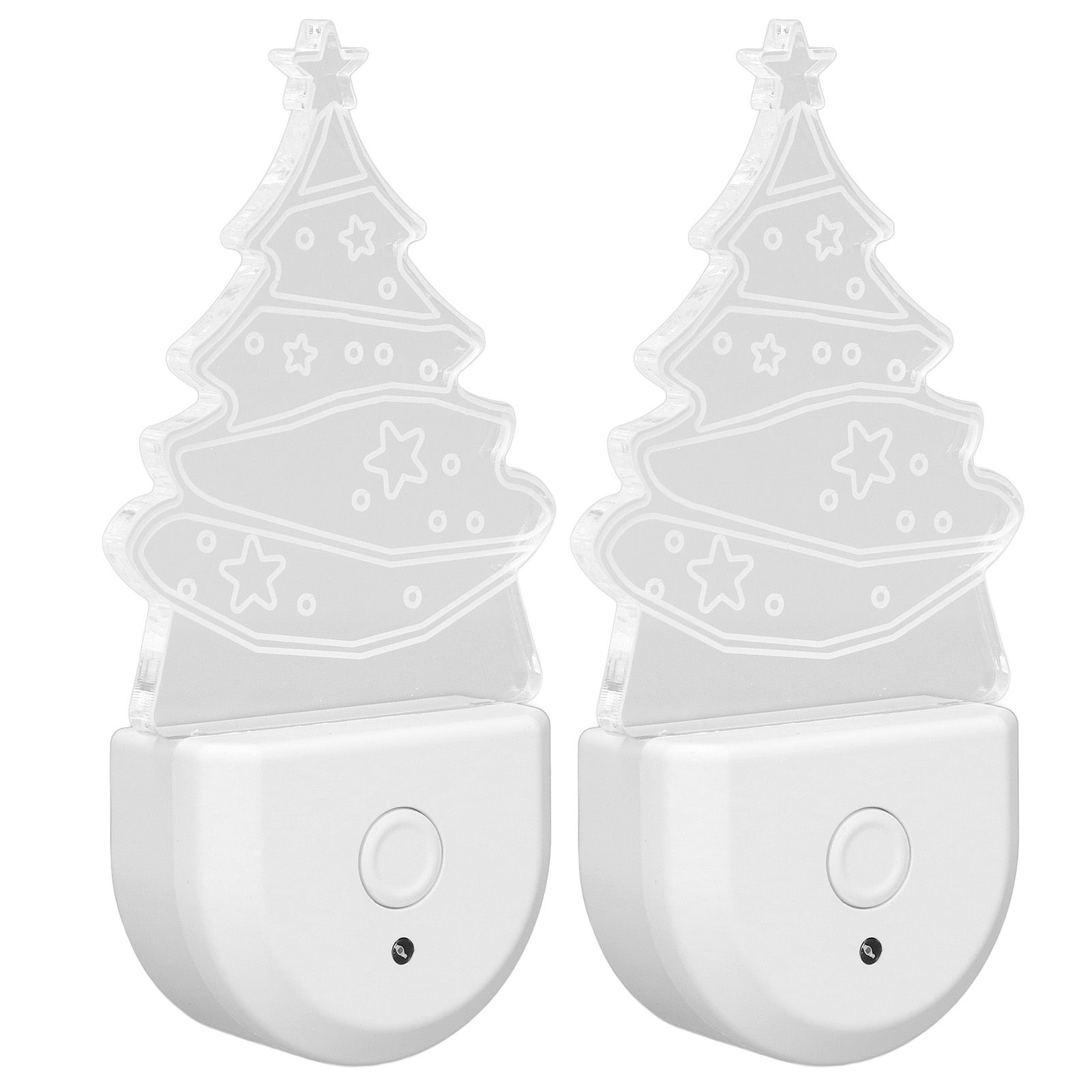Xmas Tree LED Night Light Dusk To Dawn Sensor Plug and Play Energy Saving RGB view 11