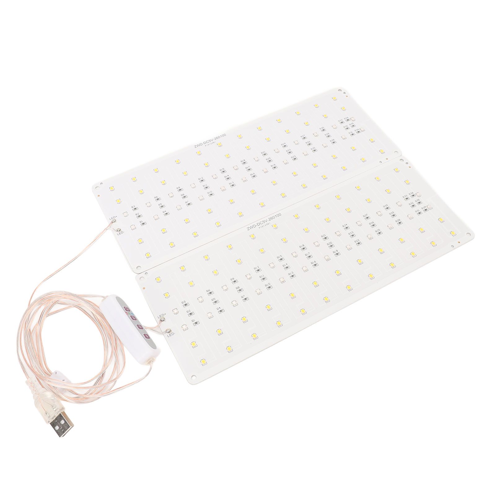 LED Grow Light Panel 5 Brightnesses Dimmable Ultra Thin Under Cabinet Plant view 4