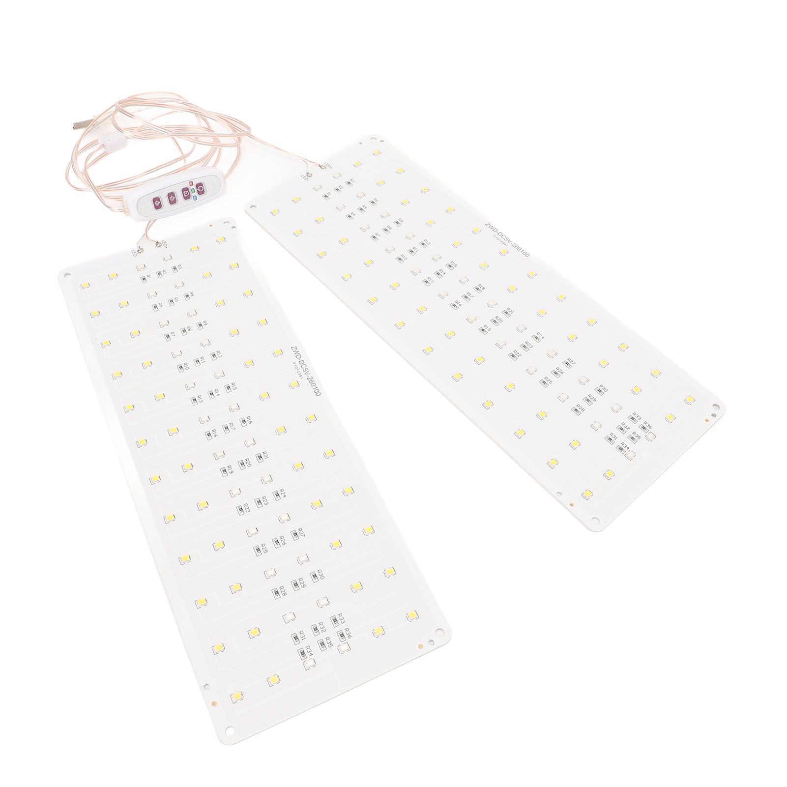 LED Grow Light Panel 5 Brightnesses Dimmable Ultra Thin Under Cabinet Plant view 10