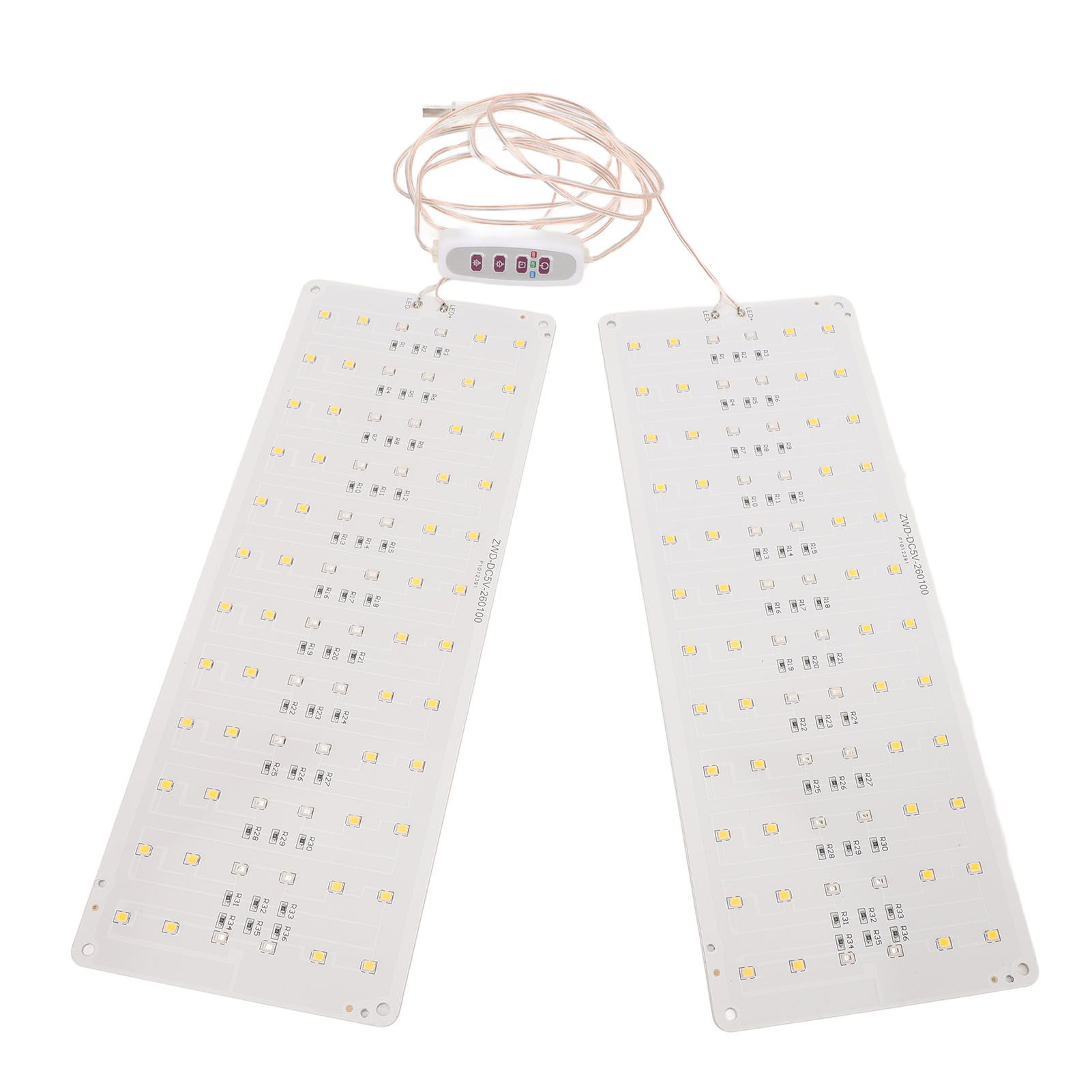 LED Grow Light Panel 5 Brightnesses Dimmable Ultra Thin Under Cabinet Plant view 11