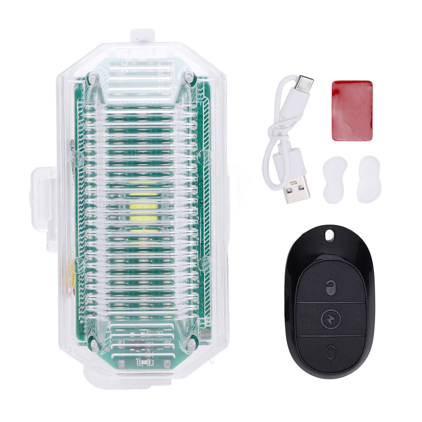 Wireless LED Strobe Lights with Remote Control 7 Colors Battery Operated Led view 3