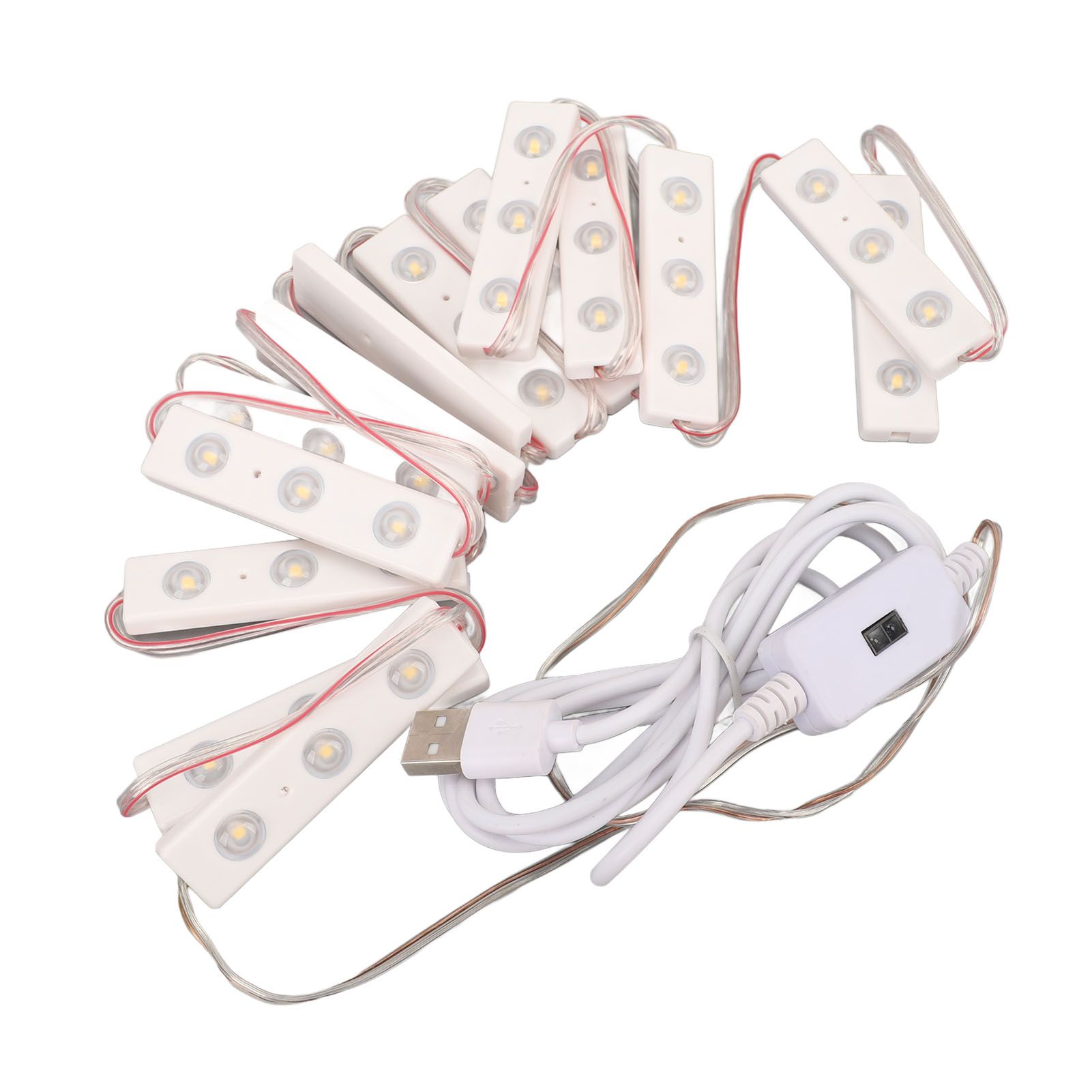 Mirror Lights LED Energy Saving Sensor USB Stepless Dimming Makeup Mirror view 4