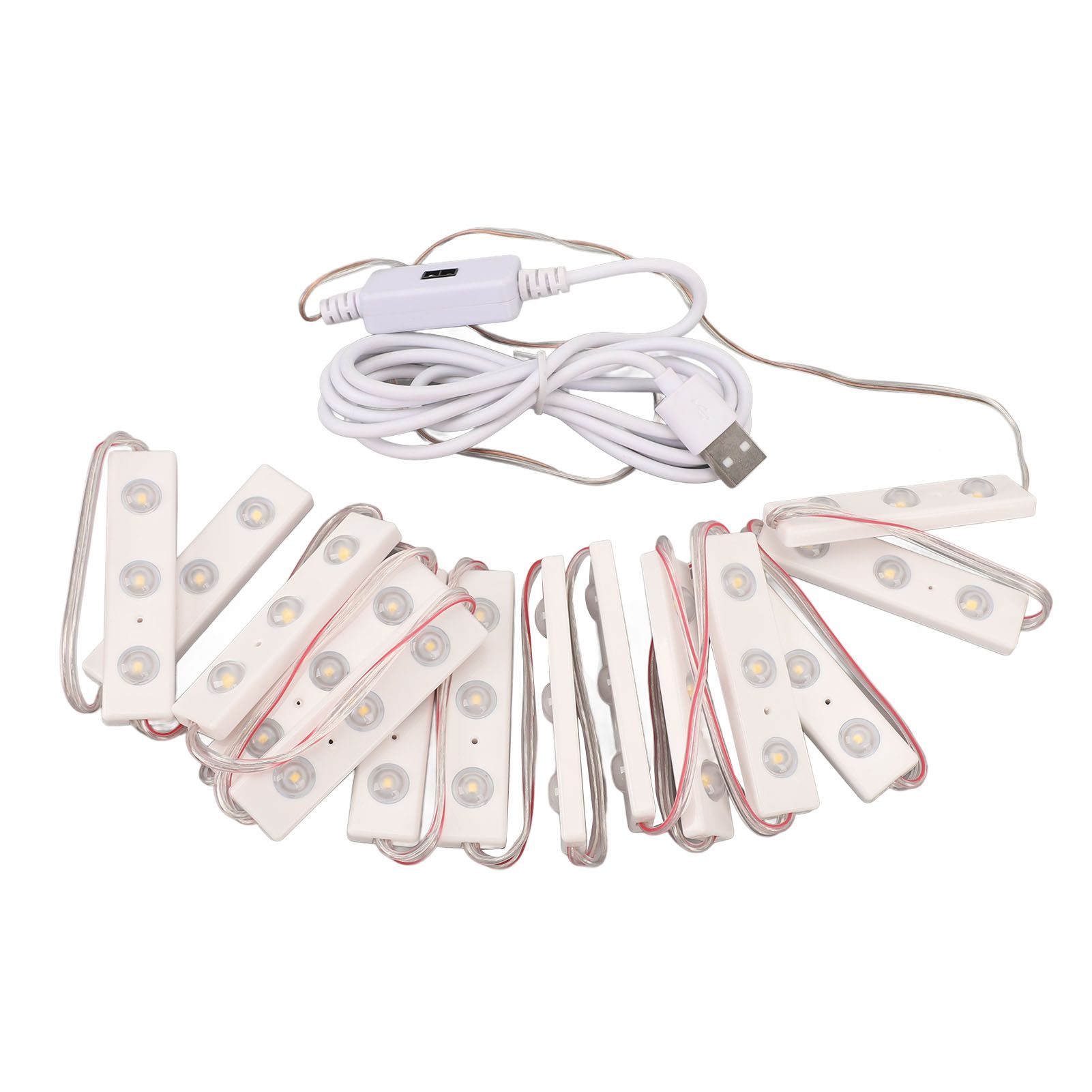 Mirror Lights LED Energy Saving Sensor USB Stepless Dimming Makeup Mirror view 8