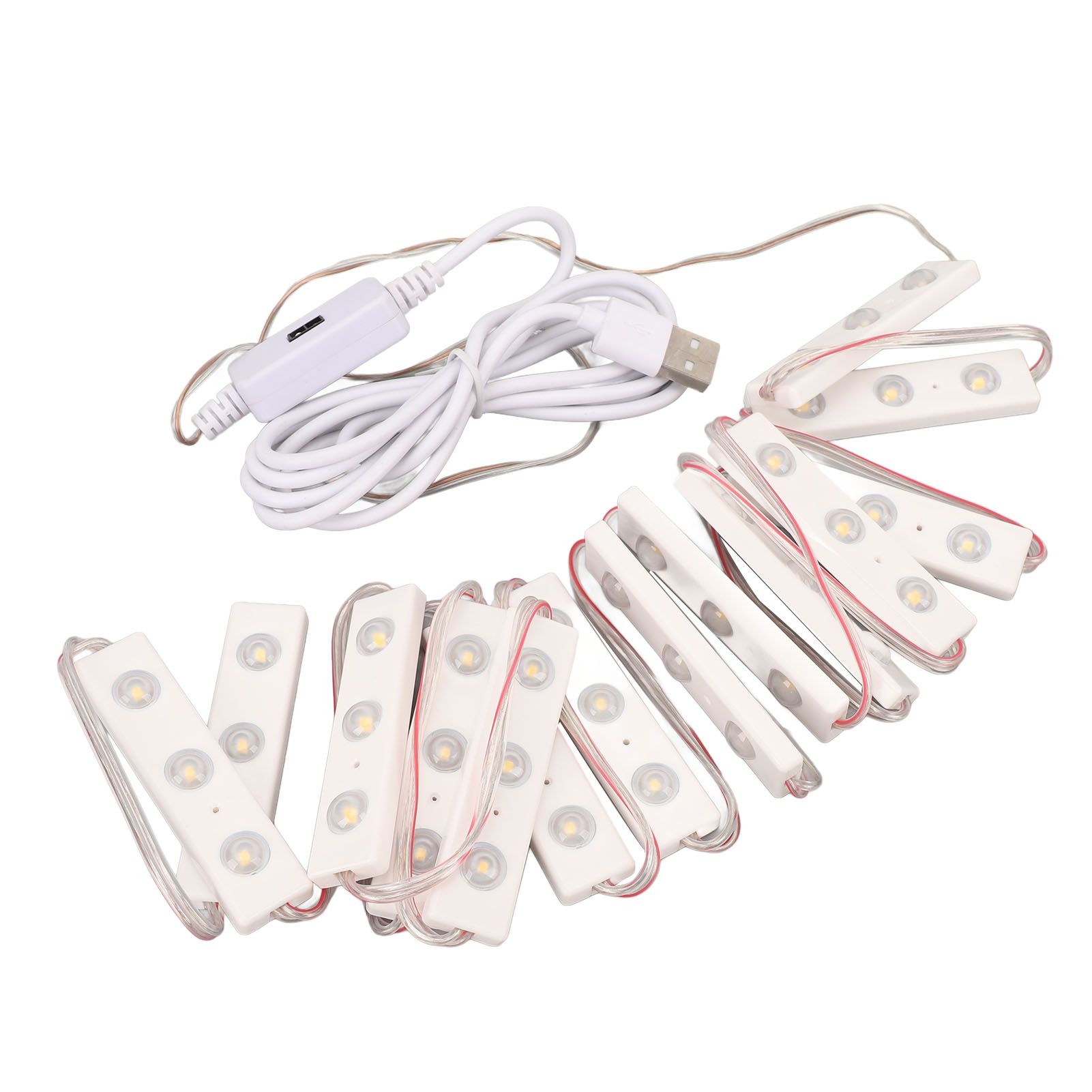Mirror Lights LED Energy Saving Sensor USB Stepless Dimming Makeup Mirror view 10