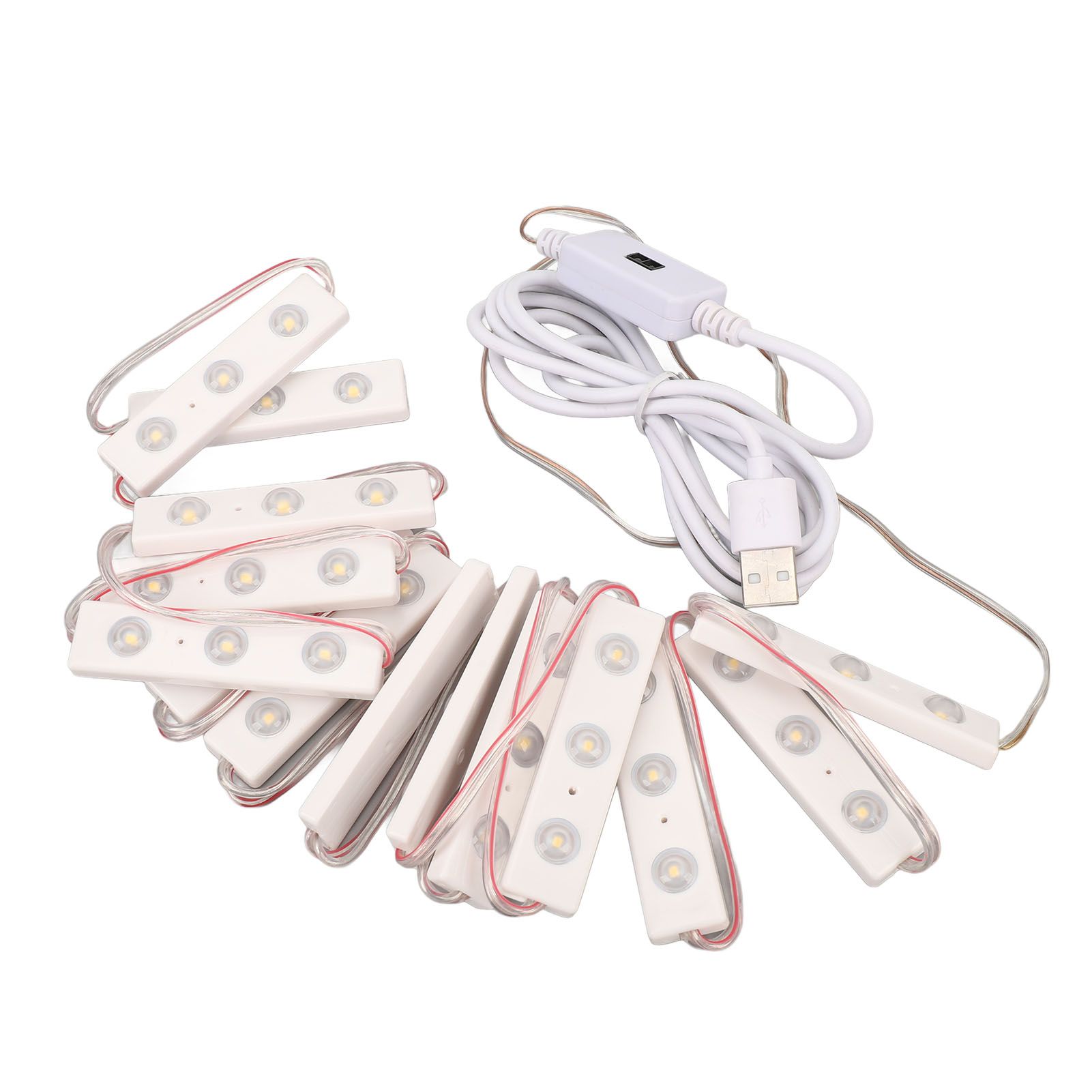 Mirror Lights LED Energy Saving Sensor USB Stepless Dimming Makeup Mirror view 11
