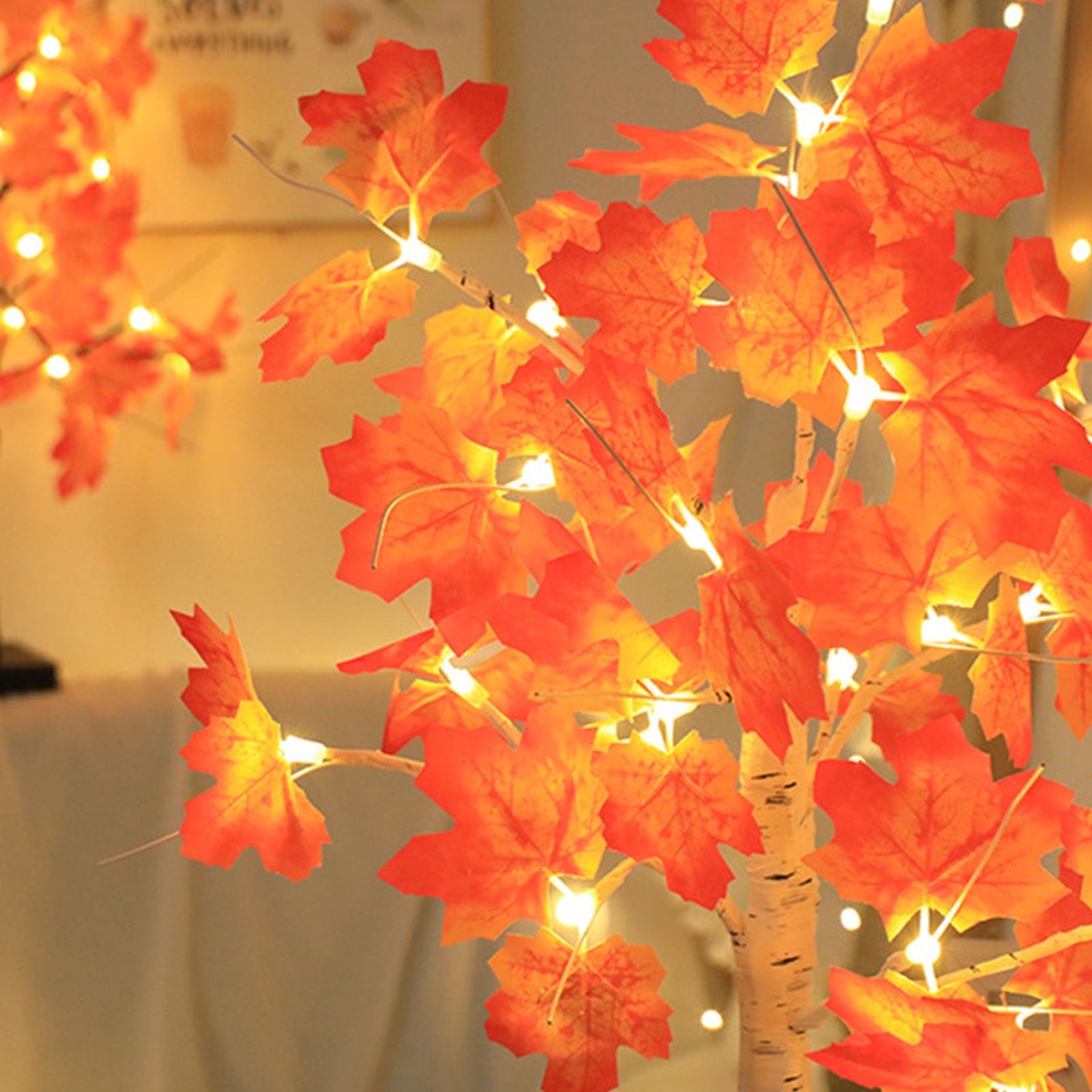 LED Maple Tree Lamp Multi Color Lighting Adjustable Brightness LED Lighted view 8