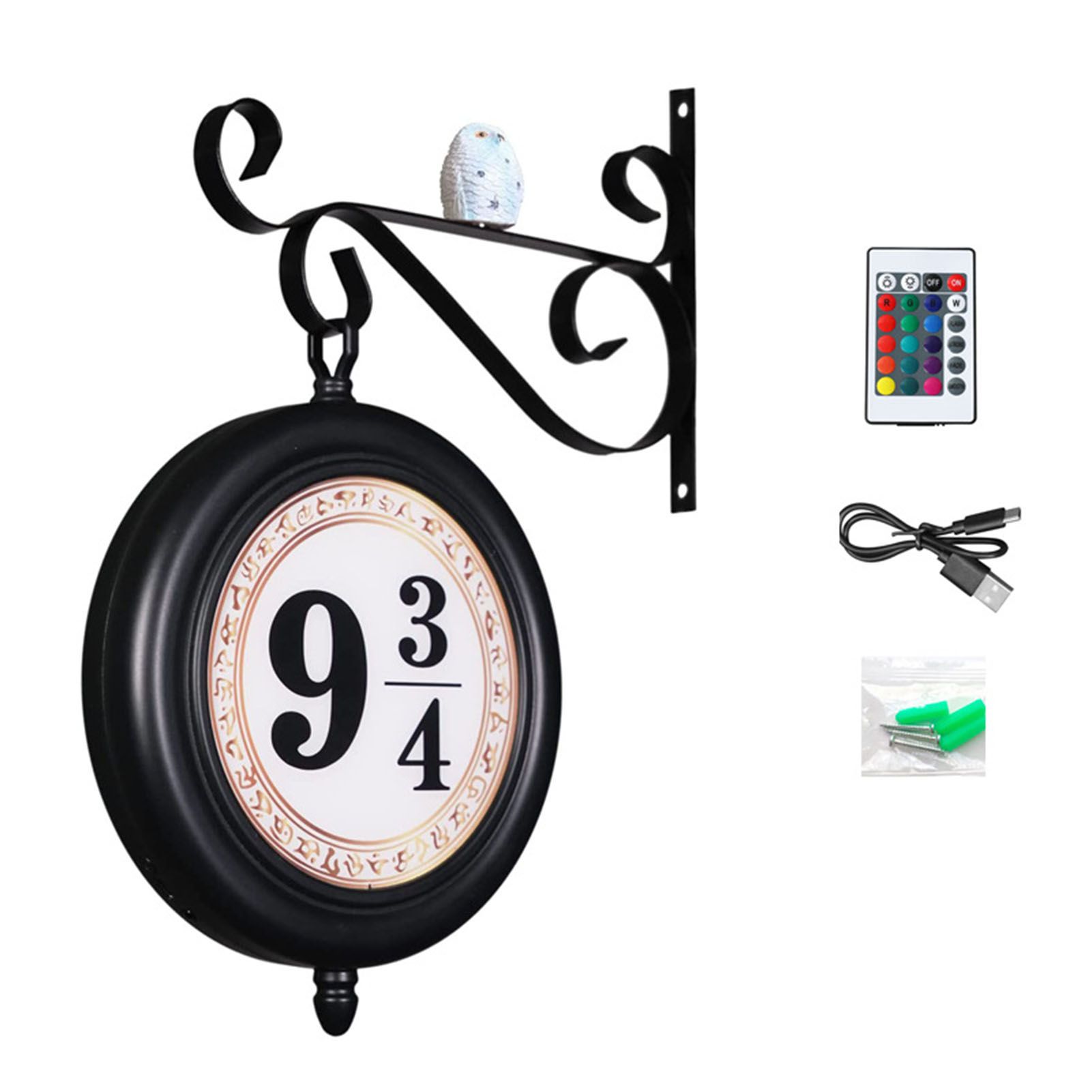 Wall Hanging Platform Night Light LED Remote Control Water Resistant Platform view 3