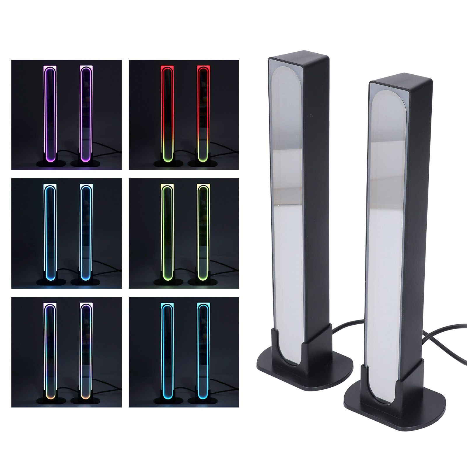 Smart LED Light Bar Remote APP Control TV Backlight RGB Changing Color Ambient view 12