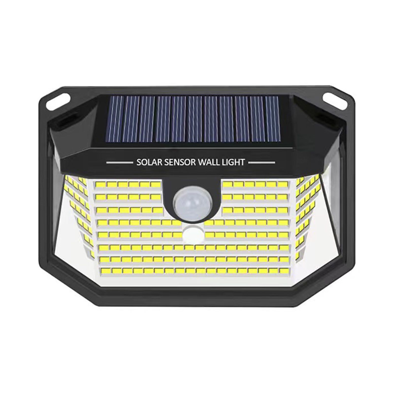 LED Solar Motion Sensor Lights IP64 Water Resistant Outside Security Wall view 3