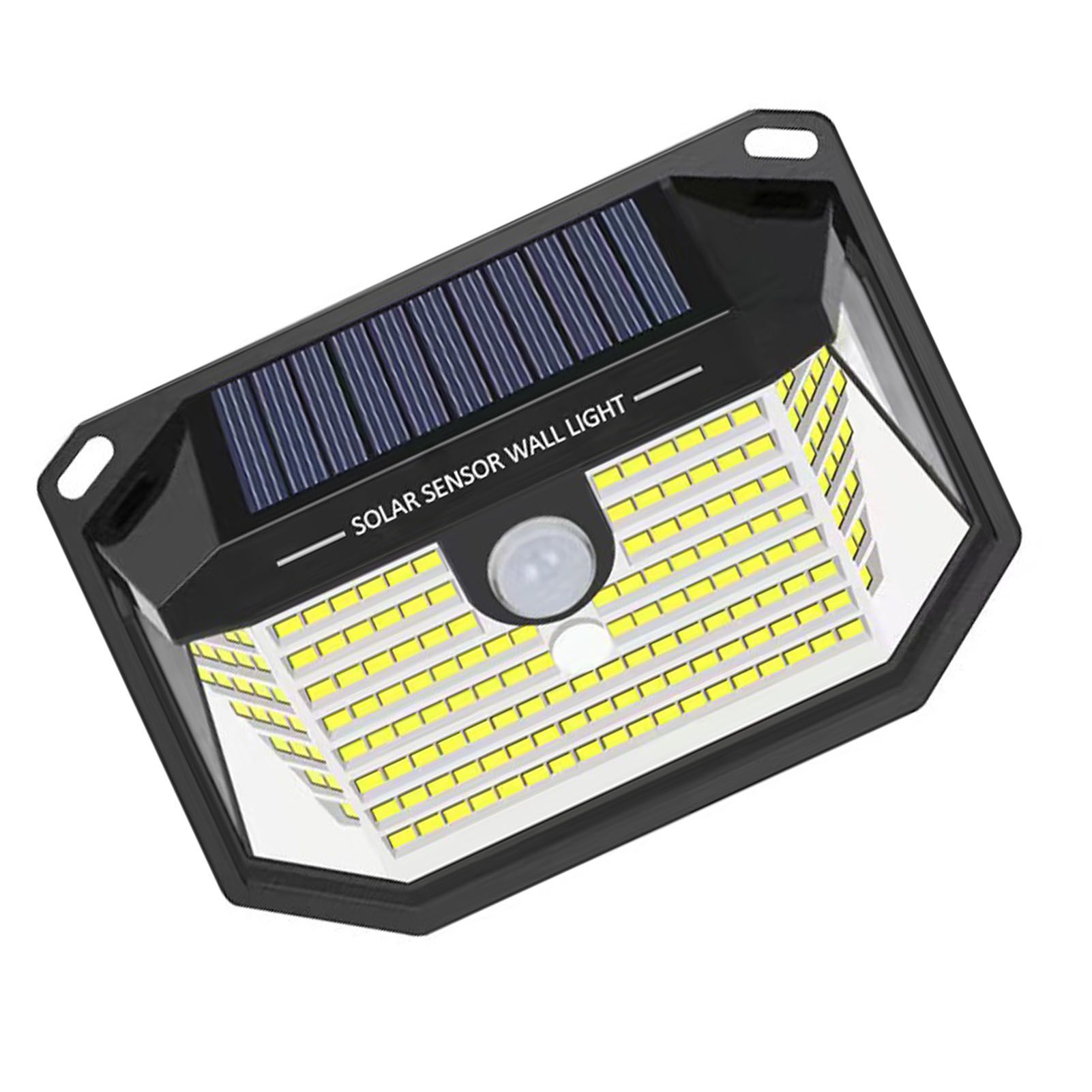 LED Solar Motion Sensor Lights IP64 Water Resistant Outside Security Wall view 6
