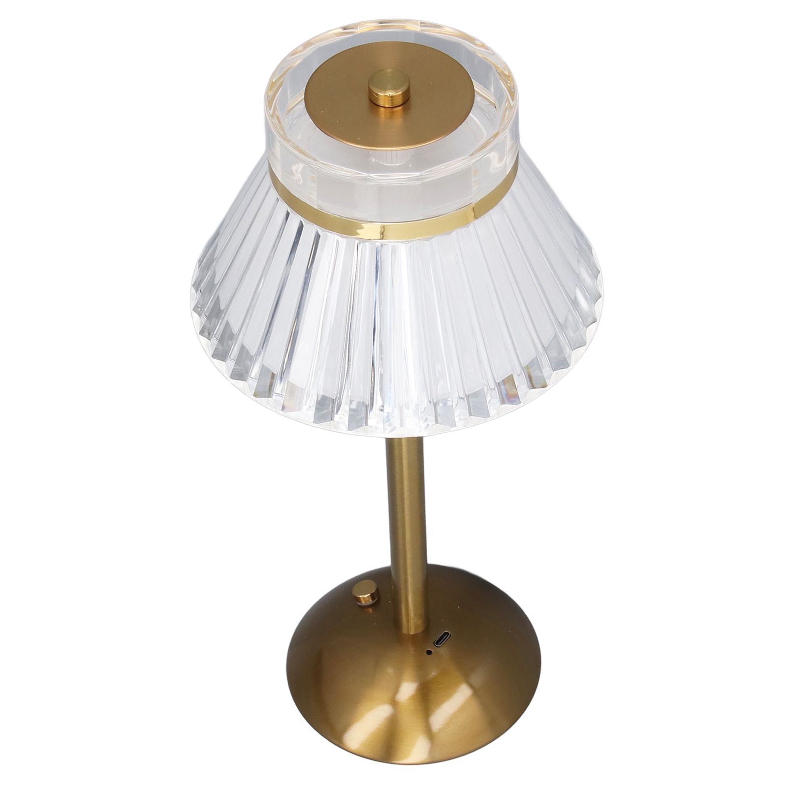 Table Lamp Cordless 3 Colors Touch Control Stepless Dimmable Rechargeable LED view 4