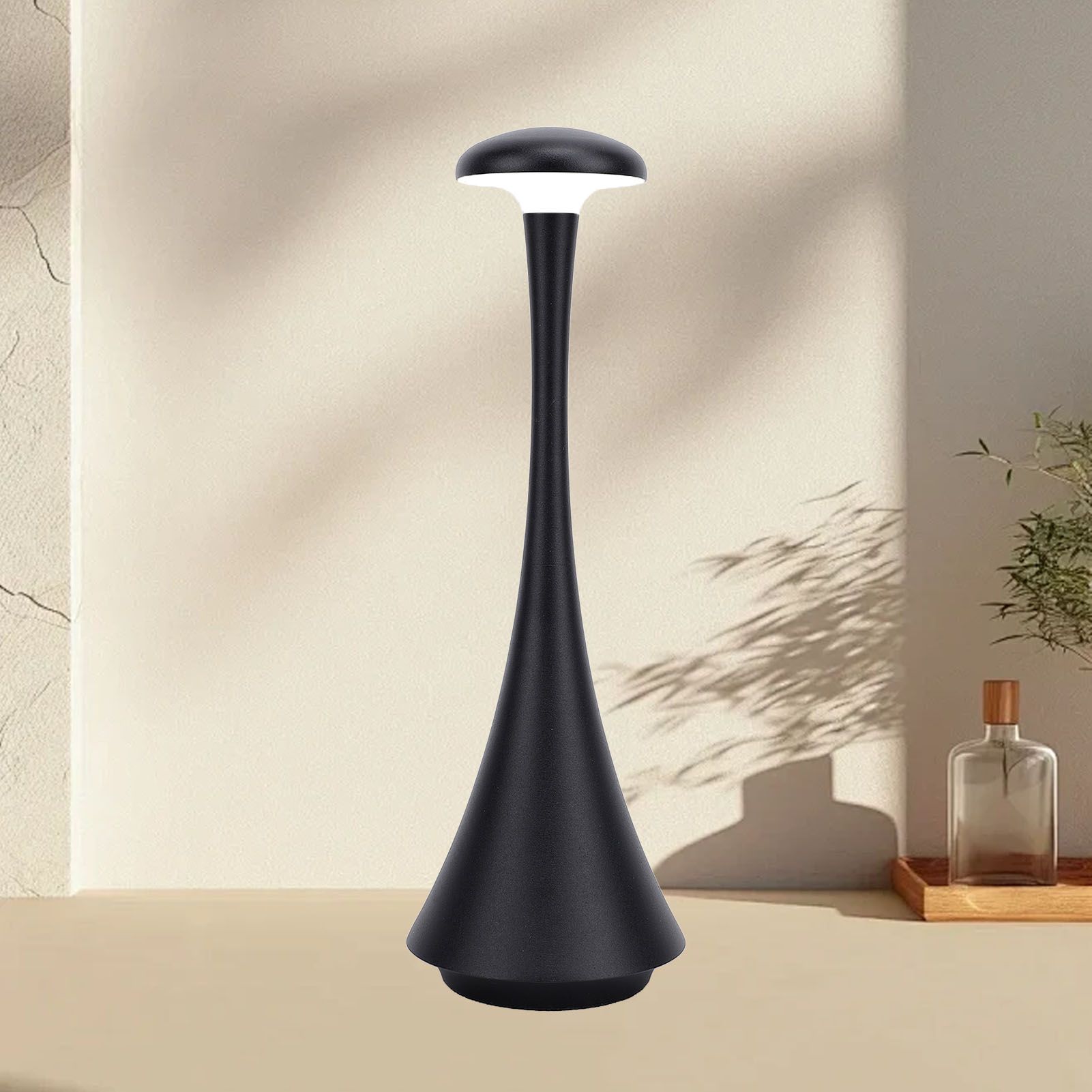 LED Table Lamp Rechargeable 3 Color Temperatures Stepless Dimmable Touch view 11