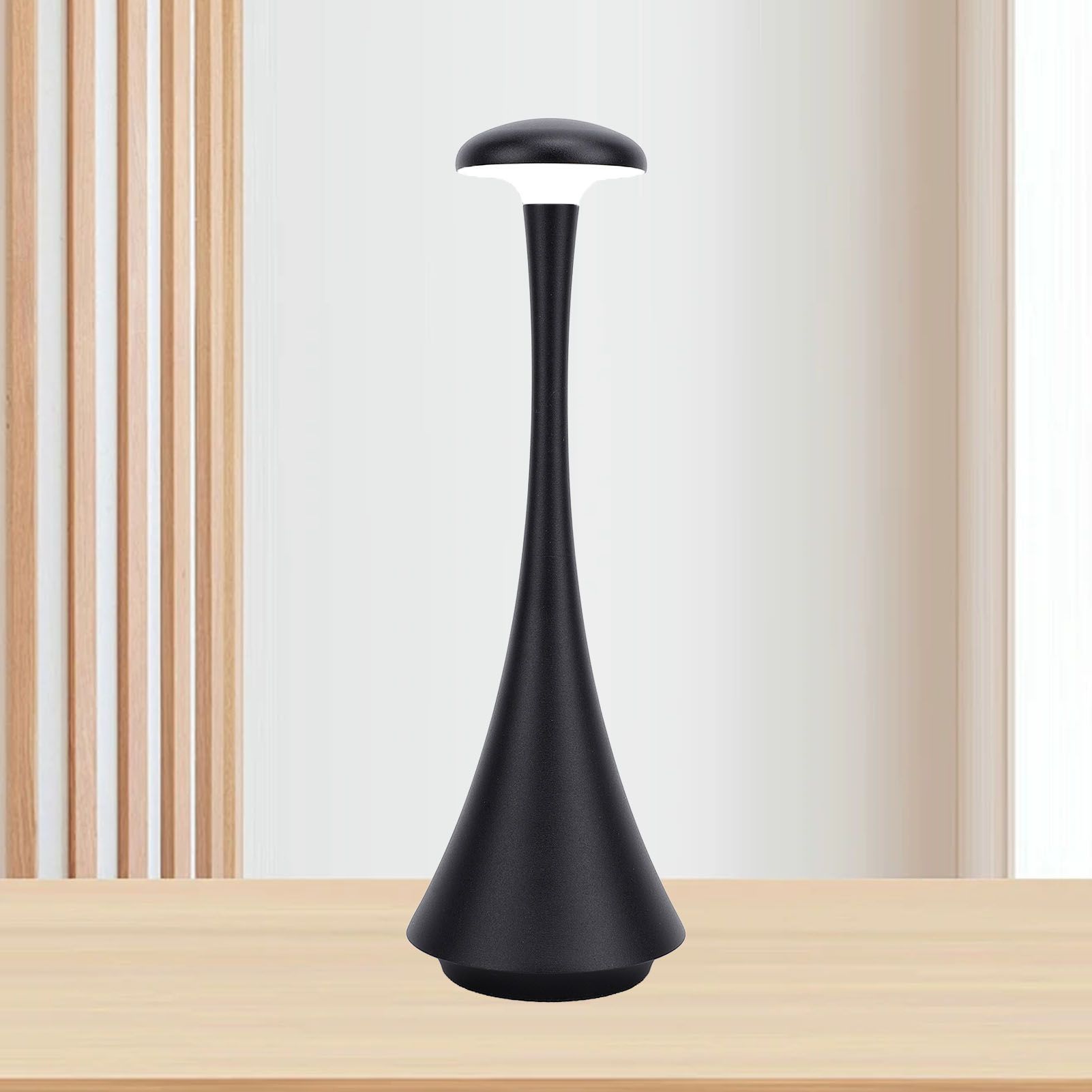 LED Table Lamp Rechargeable 3 Color Temperatures Stepless Dimmable Touch view 12