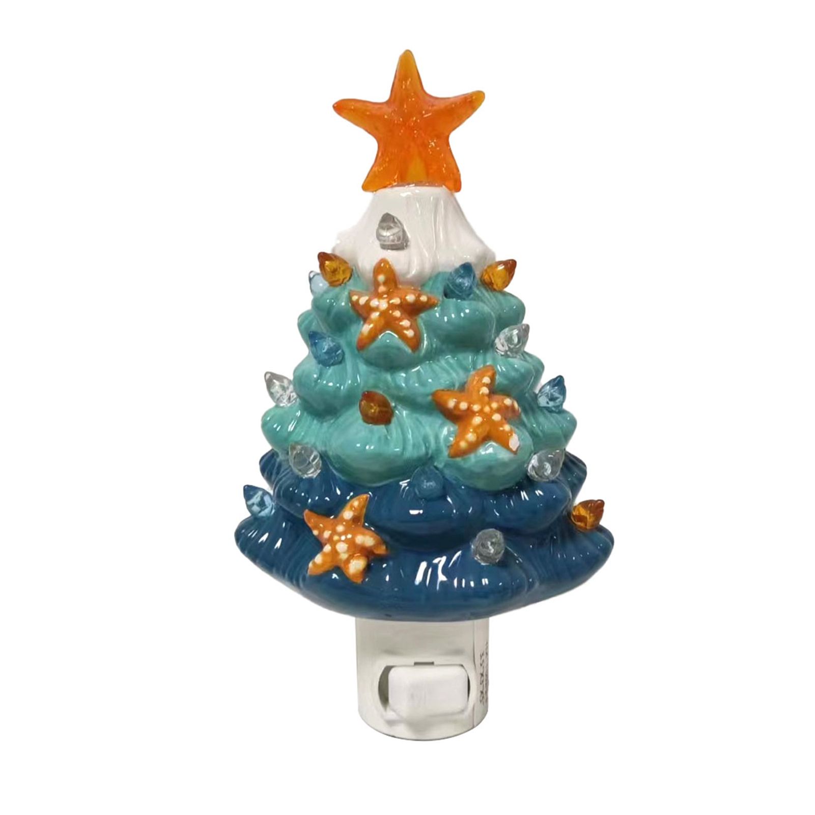 LED Night Light with Switch Plug in Type Xmas Tree Decorative Lamp Glowing view 3