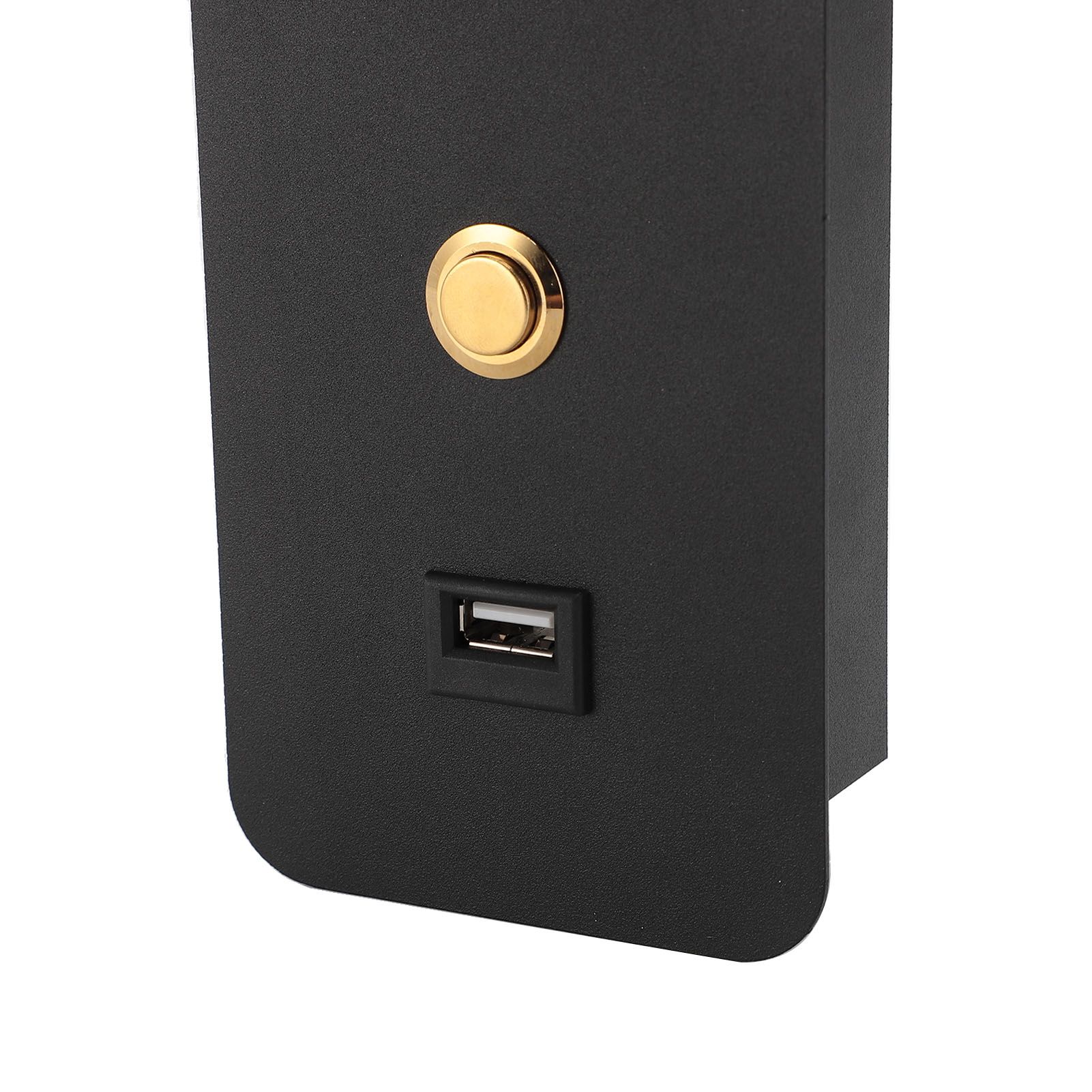 LED Bedside Wall Lamp 3 Color Temperature Rotatable Adjustable Metal Reading view 7