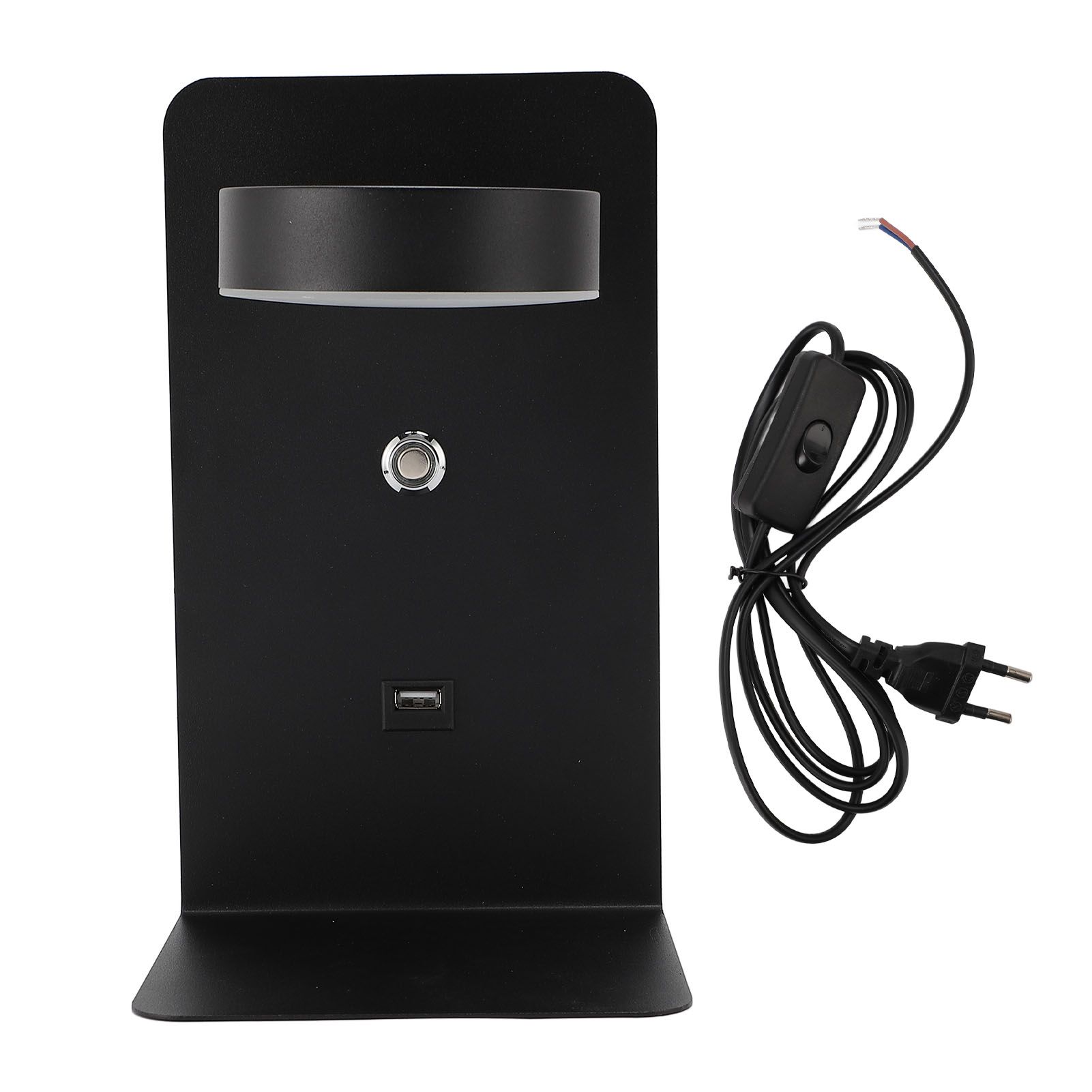 LED Plug In Wall Light with Switch and USB Charging Port Modern Rotatable view 3
