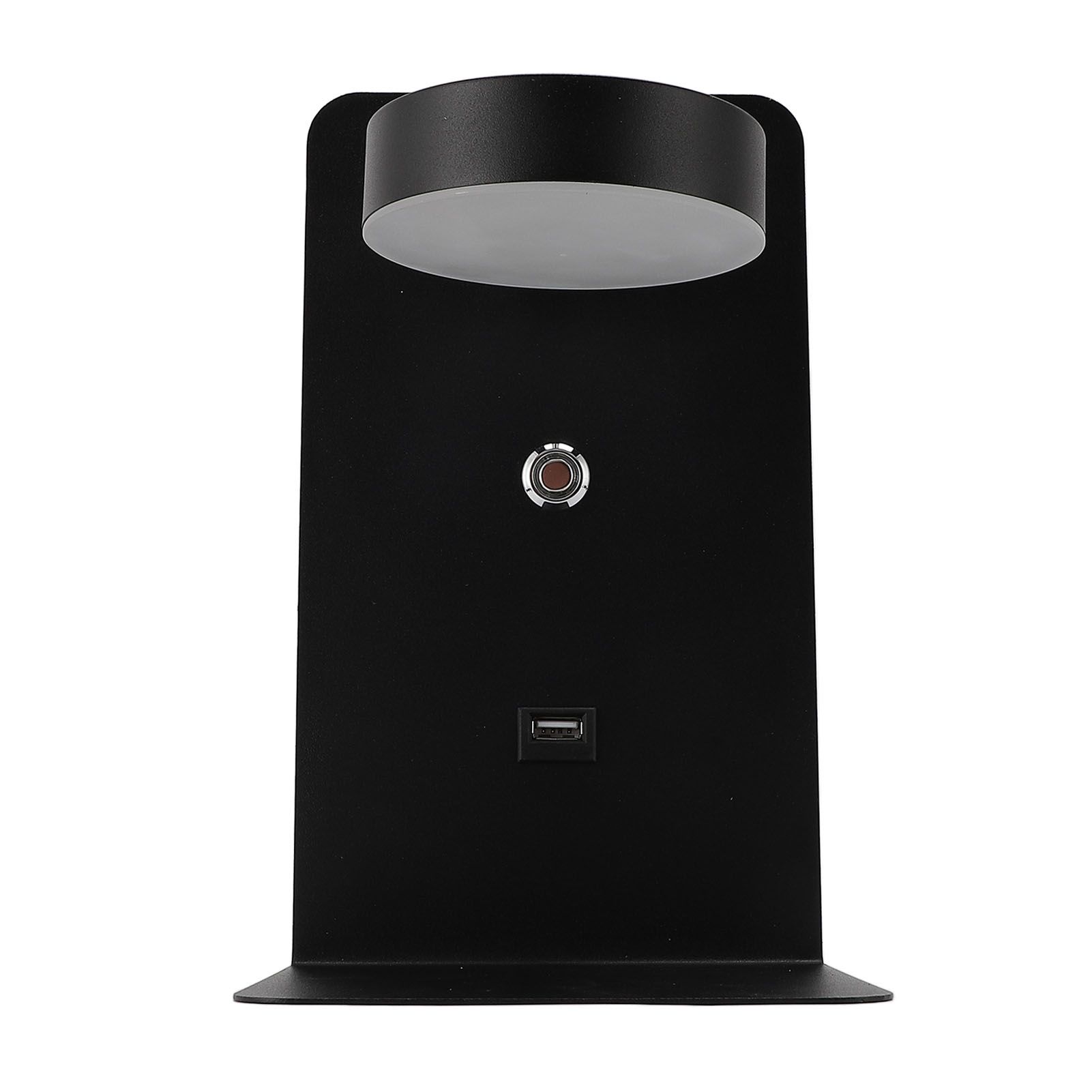 LED Plug In Wall Light with Switch and USB Charging Port Modern Rotatable view 10