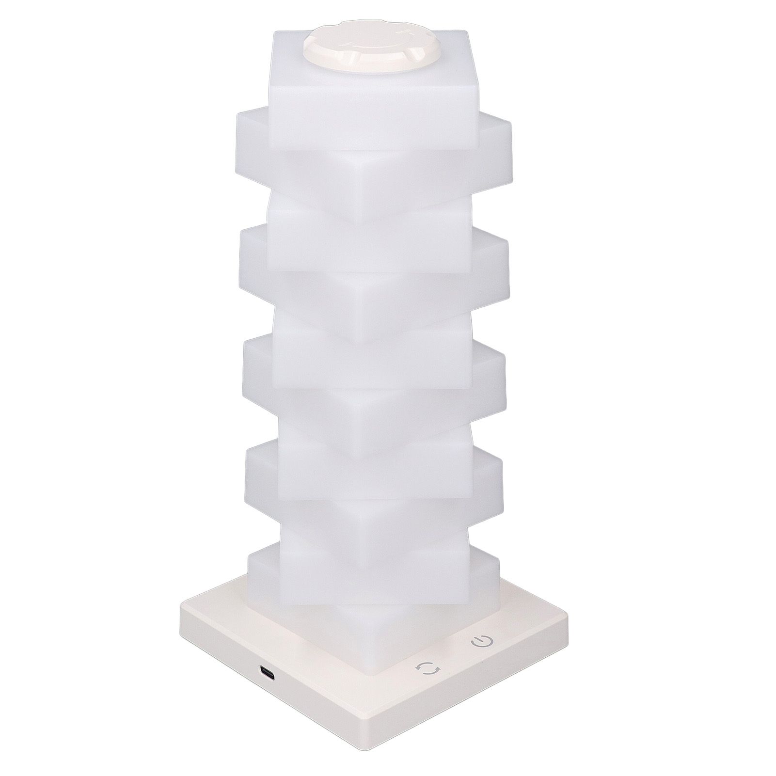 Stackable Table Lamp LED RGB Touch Control DIY Decorative 3D Desk Night Light