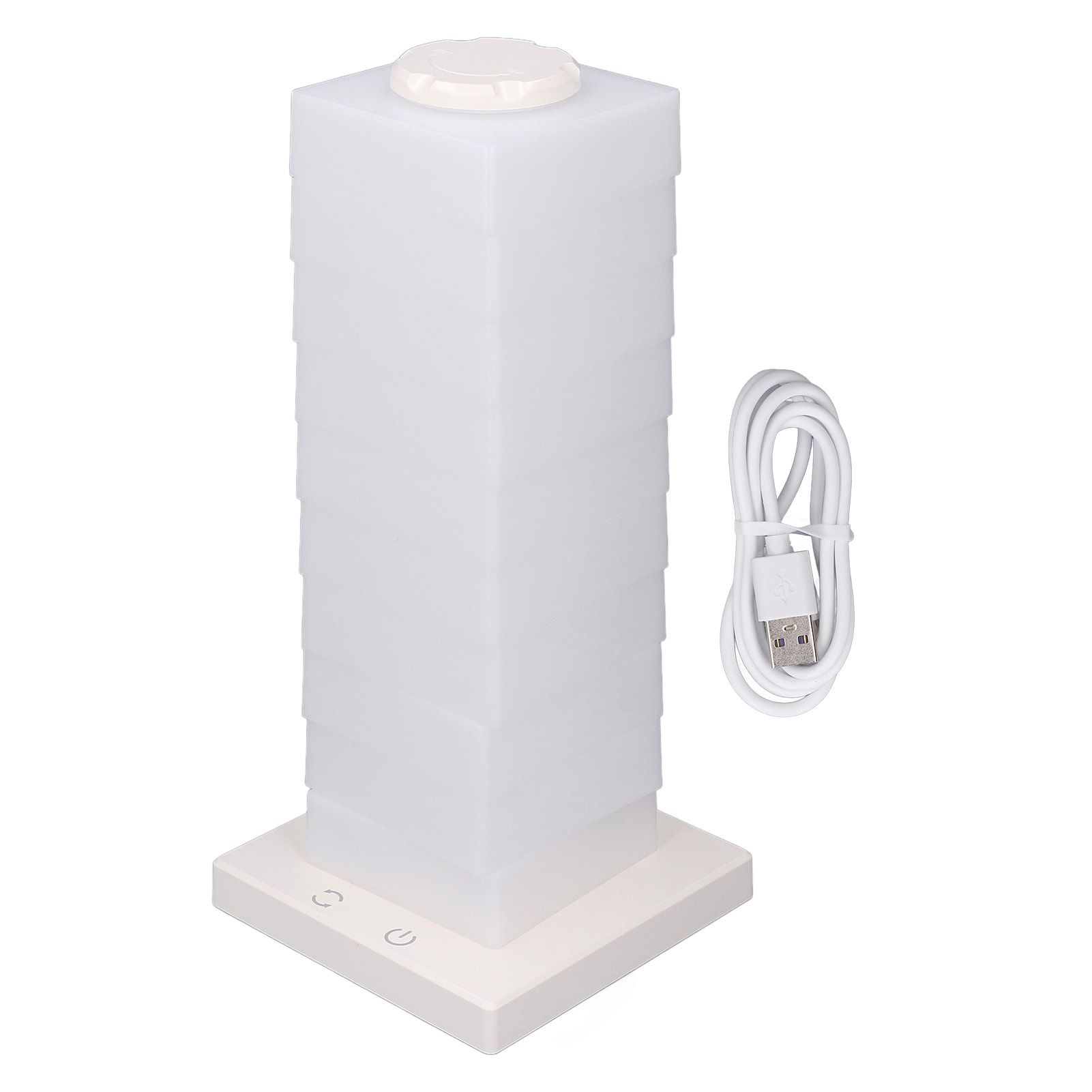 Stackable Table Lamp LED RGB Touch Control DIY Decorative 3D Desk Night Light view 2