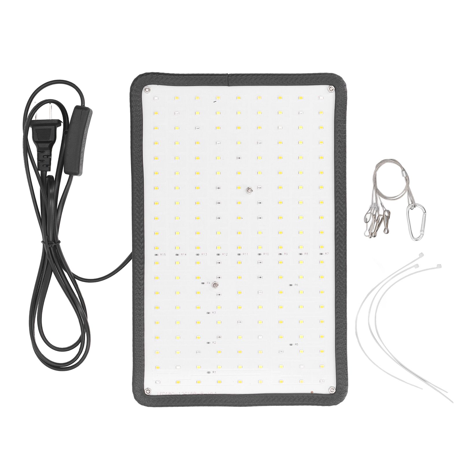Plant Grow Light 180 LEDs Red White Warm Light Hanging Growing Lamp for Flower view 3