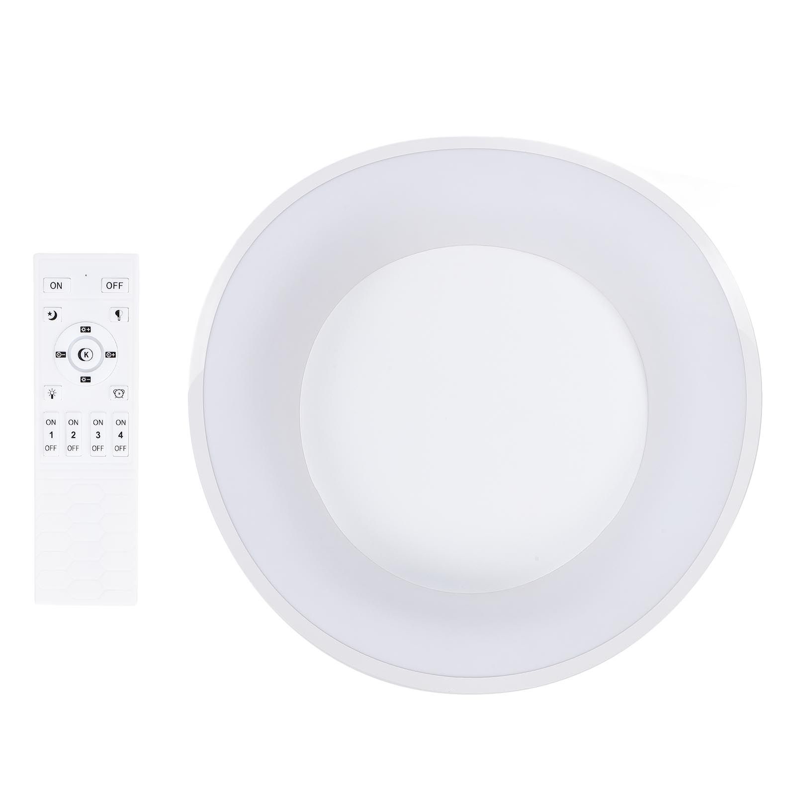 LED Flush Mount Ceiling Light Dimmable Modern Remote Control Ceiling Light view 3
