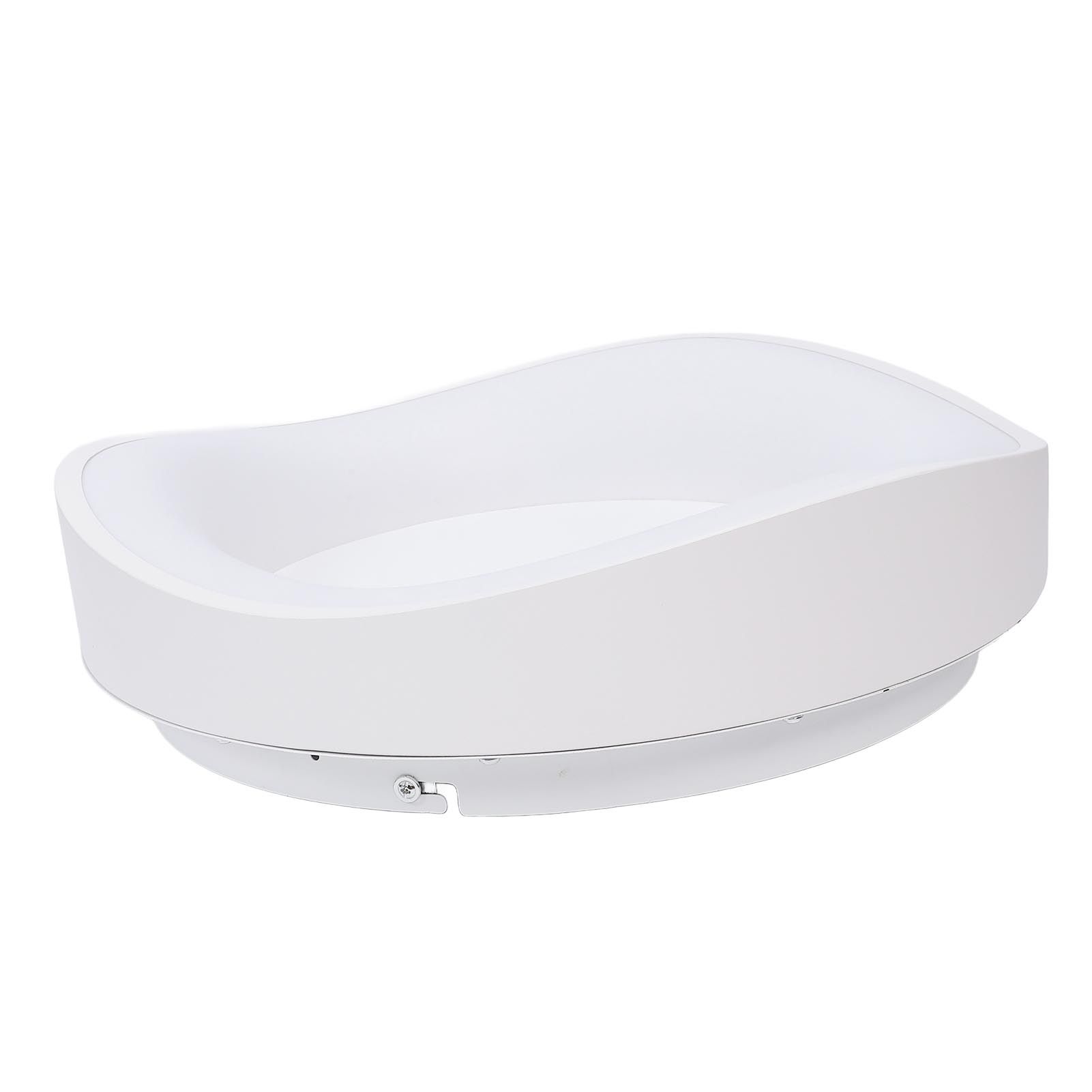 LED Flush Mount Ceiling Light Dimmable Modern Remote Control Ceiling Light view 4