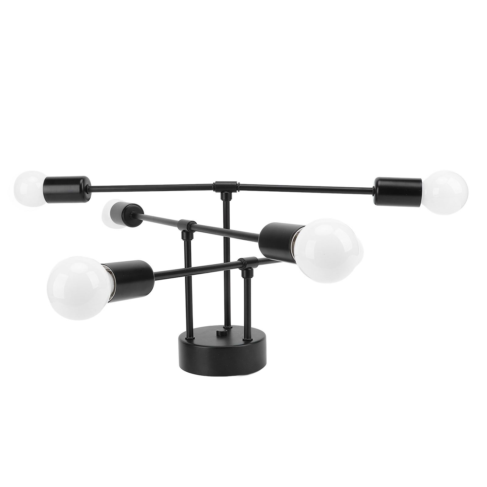 LED Flush Mount Ceiling Light Fixture Iron Art Modern 6 Light E26 Bulbs view 6