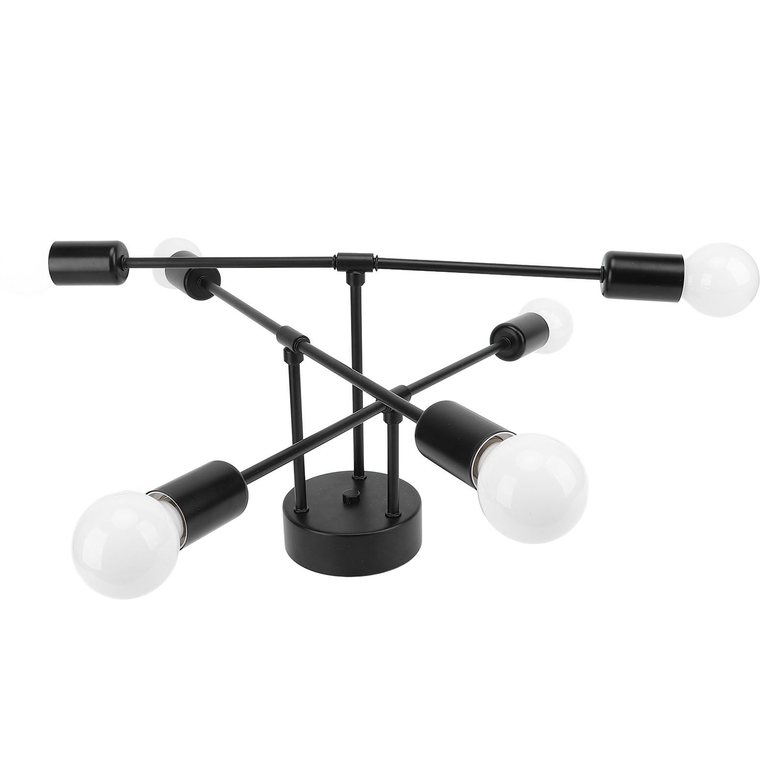 LED Flush Mount Ceiling Light Fixture Iron Art Modern 6 Light E26 Bulbs view 8