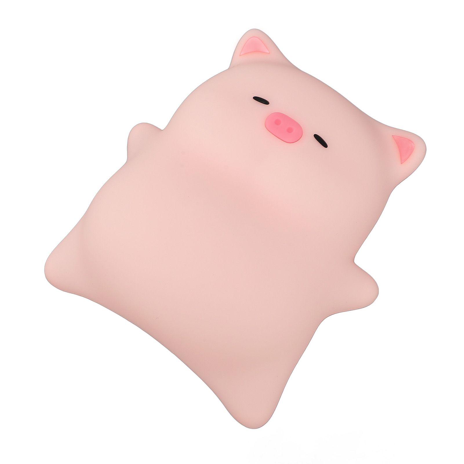 Piggy Night Light for Kids Silicone 3000K LED Dimmable Rechargeable Bedside view 8