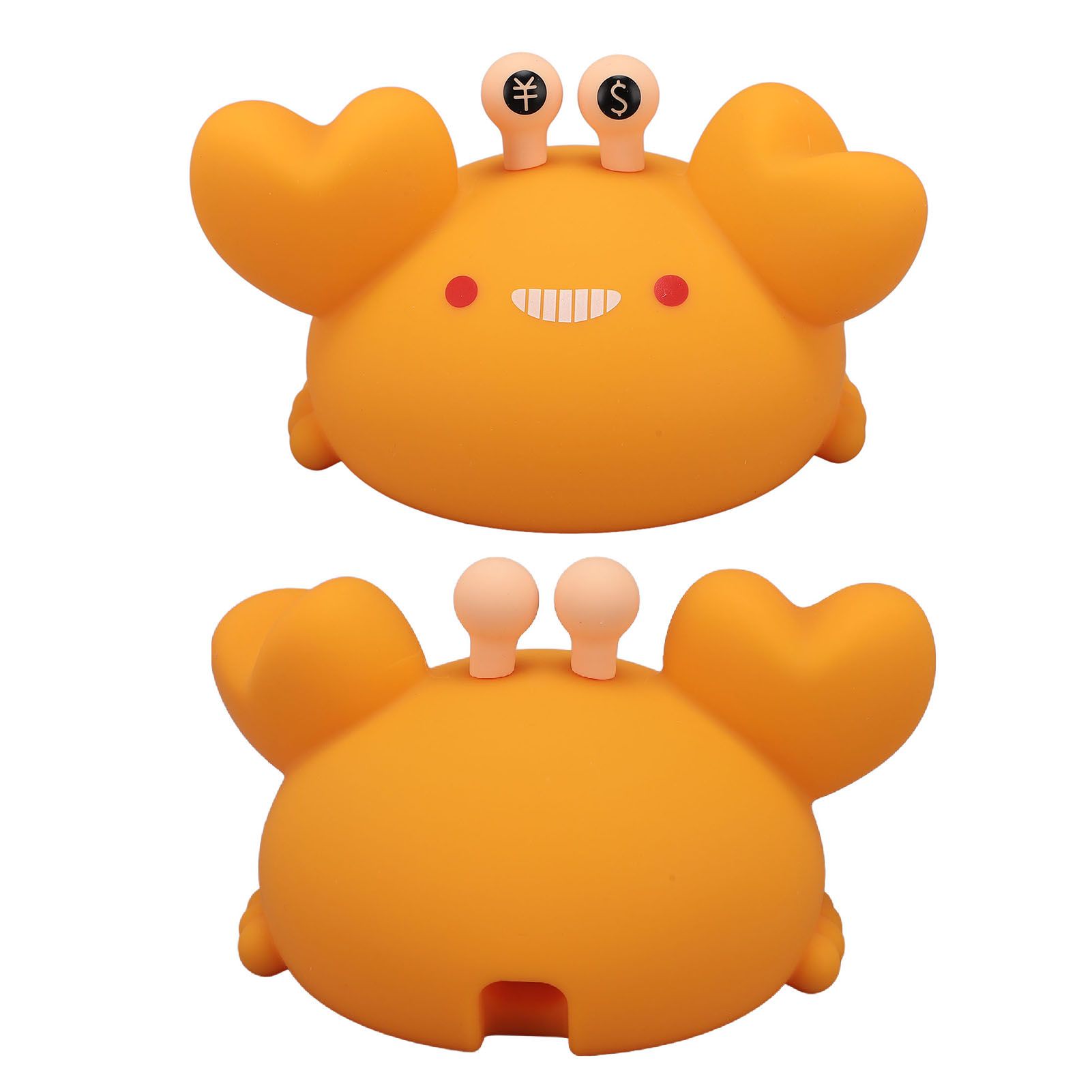 Crab Night Light Warm White Lighting 3 Brightness Levels Soft Silicone Animal view 12