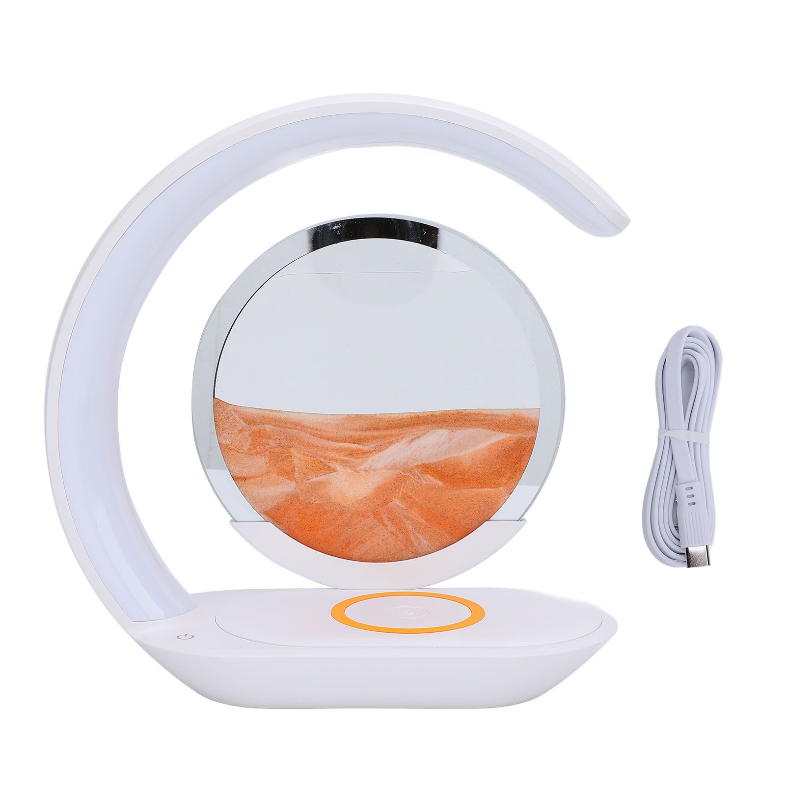 Moving Sand Art Picture Beside Lamp Touch Control Sand Painting Night Light view 3