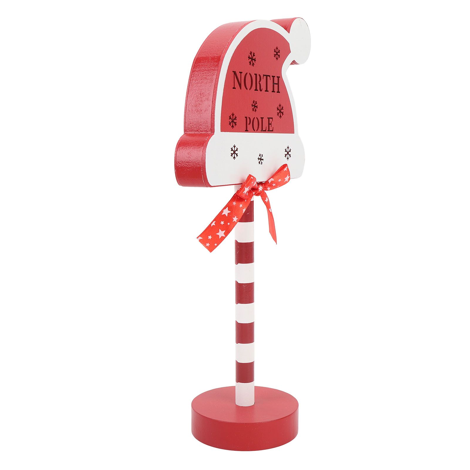 Xmas Decorative Table Lamp Battery Operated LED North Poles Sign Night Light view 6