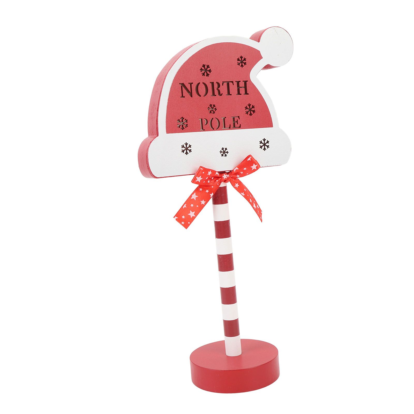 Xmas Decorative Table Lamp Battery Operated LED North Poles Sign Night Light view 12