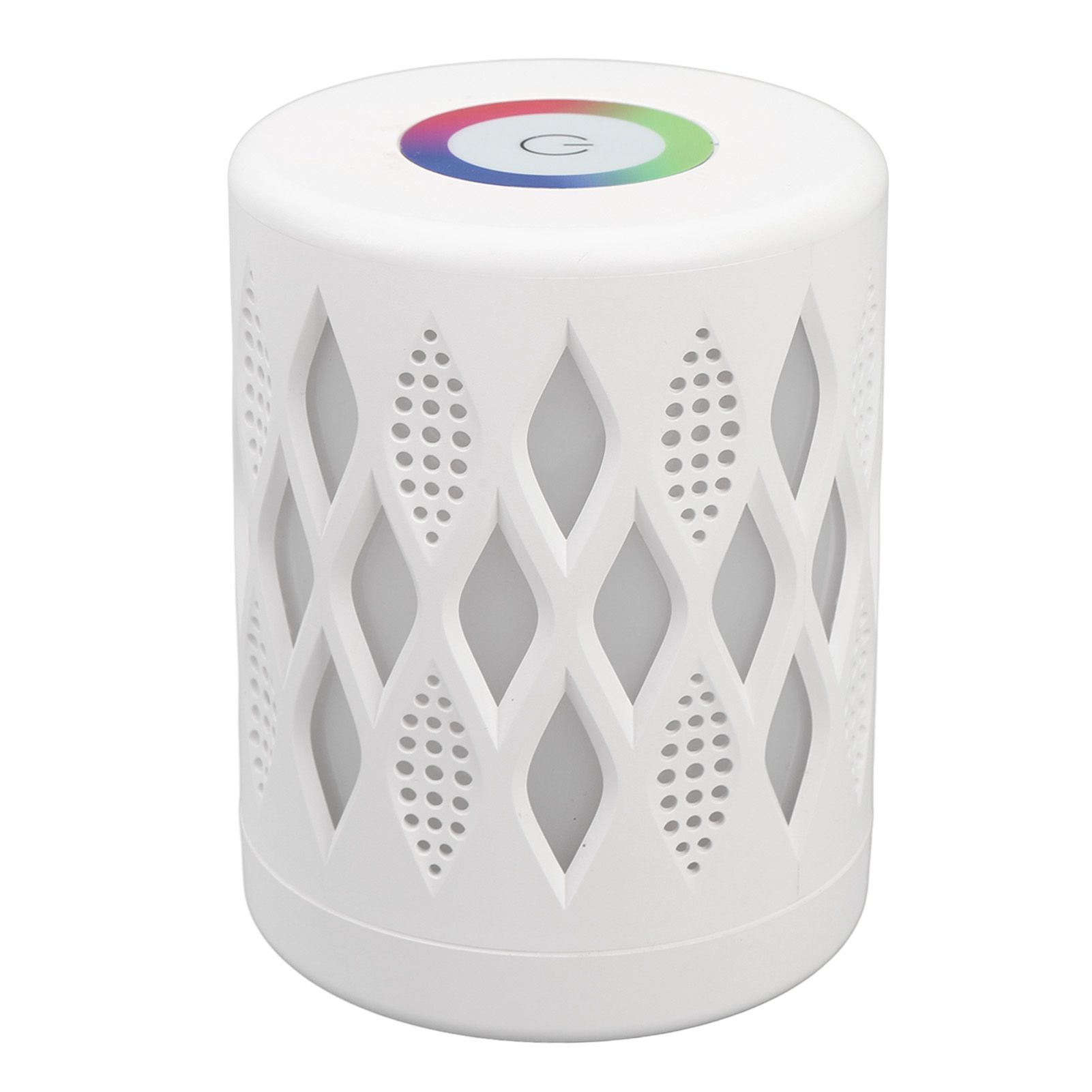 Bedside Night Light White Hollow LED RGB Dimmable USB Rechargeable Memory view 3