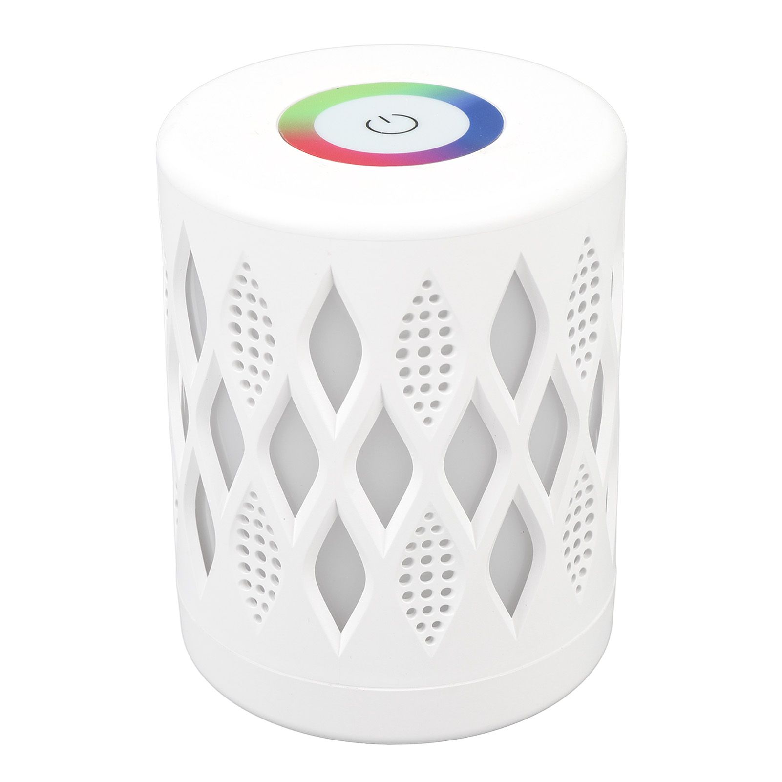 Bedside Night Light White Hollow LED RGB Dimmable USB Rechargeable Memory view 6