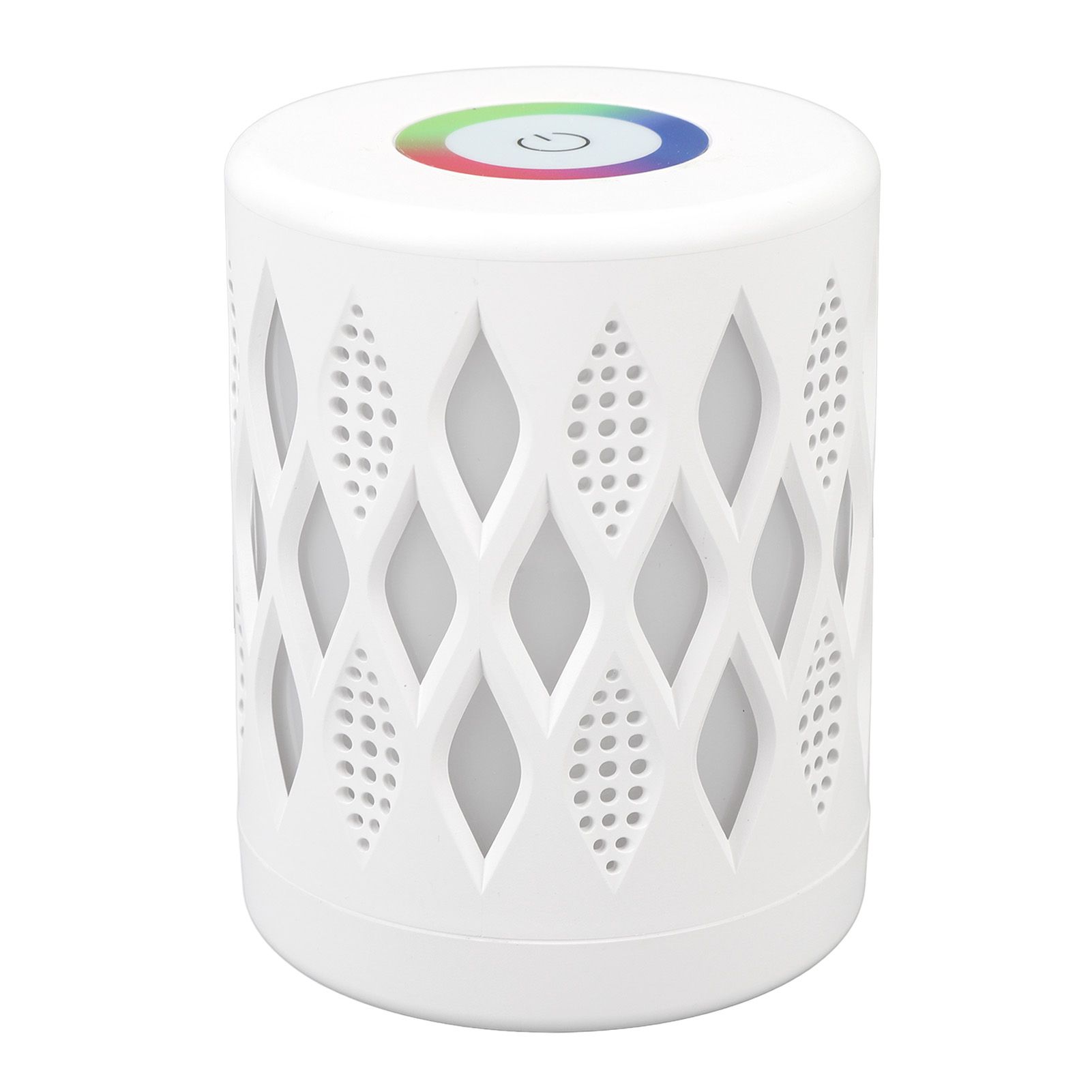 Bedside Night Light White Hollow LED RGB Dimmable USB Rechargeable Memory view 8