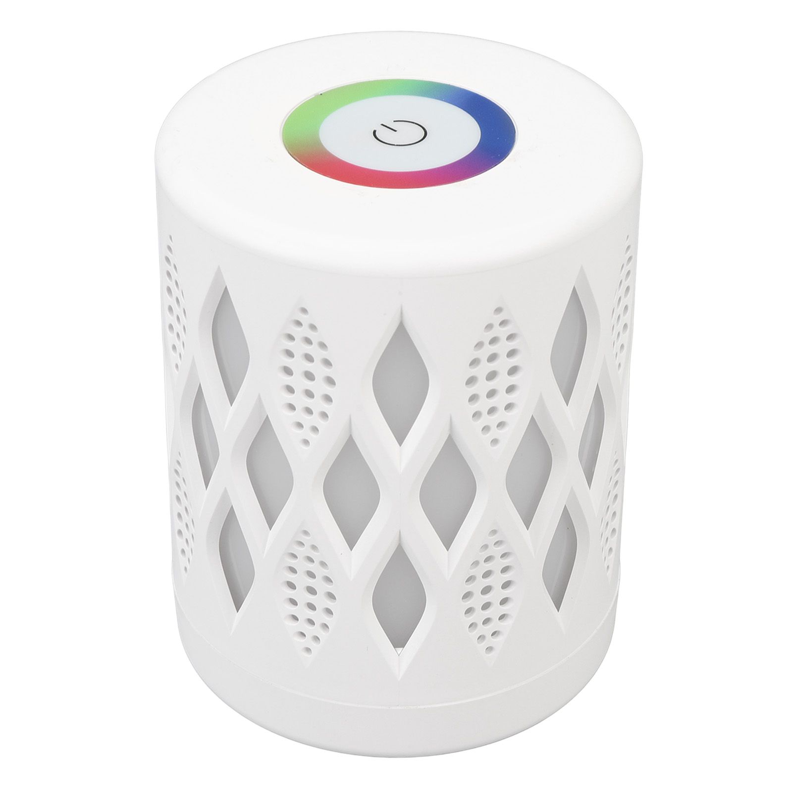 Bedside Night Light White Hollow LED RGB Dimmable USB Rechargeable Memory view 10