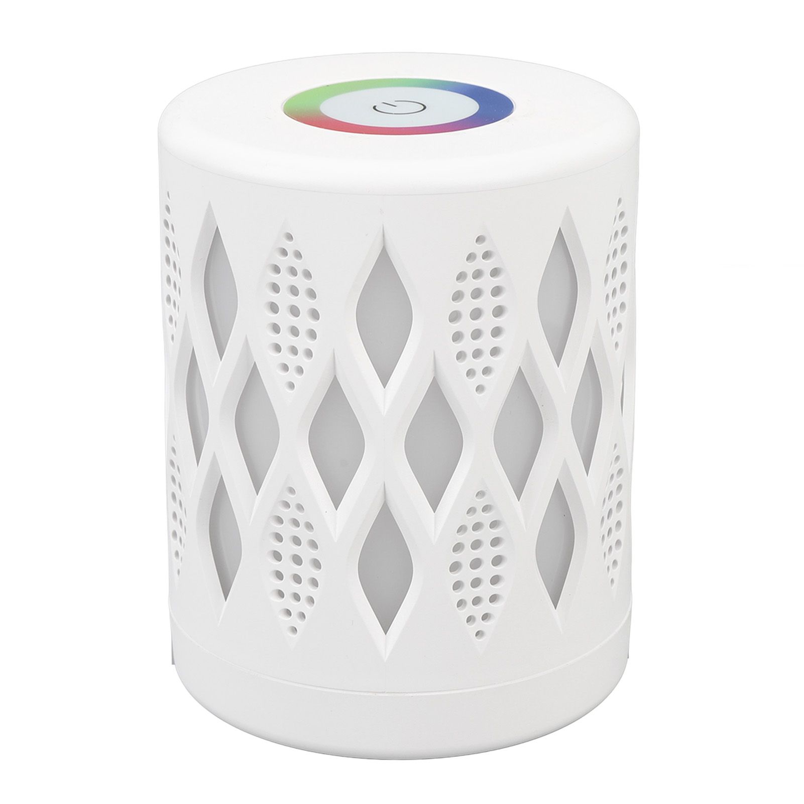 Bedside Night Light White Hollow LED RGB Dimmable USB Rechargeable Memory view 11