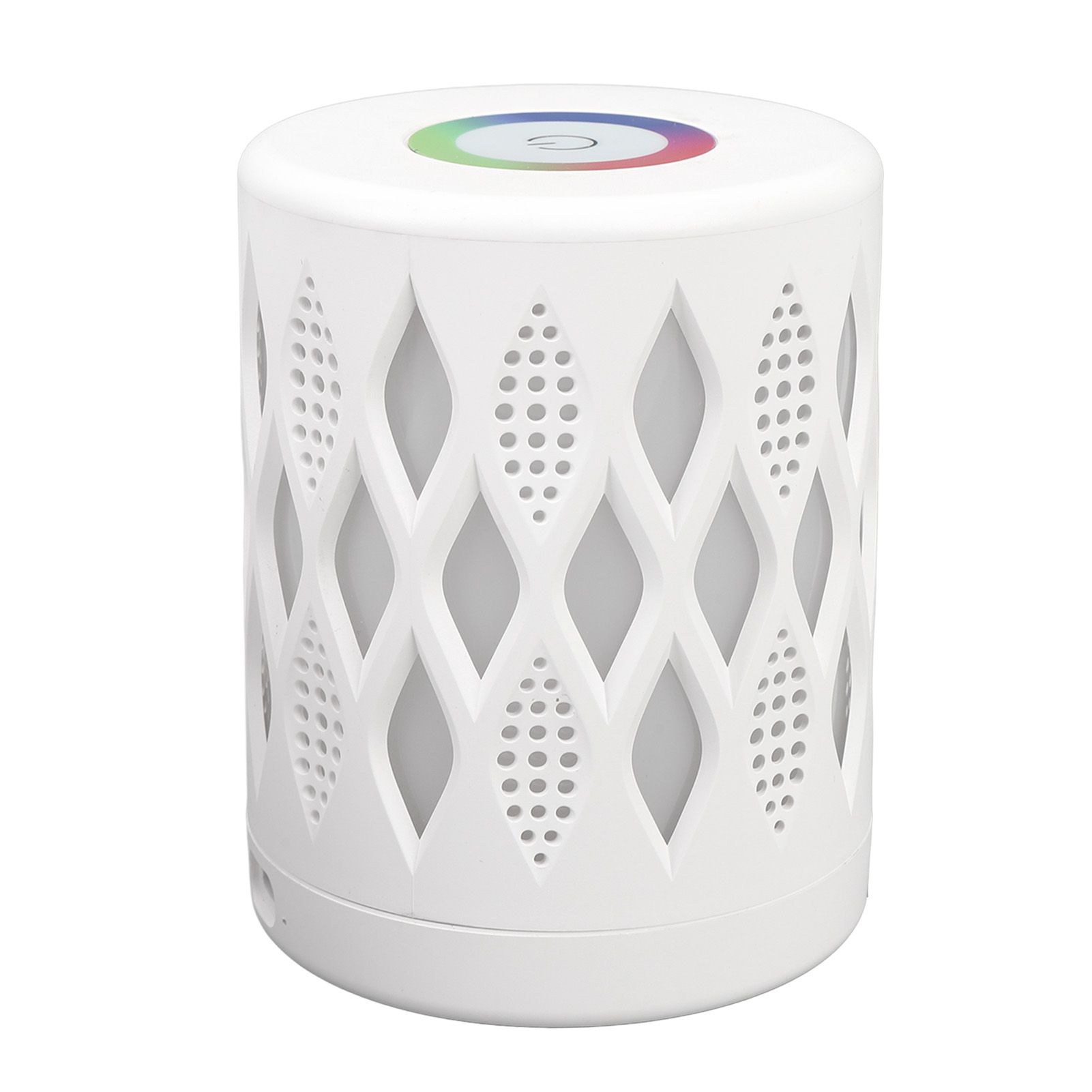 Bedside Night Light White Hollow LED RGB Dimmable USB Rechargeable Memory view 12