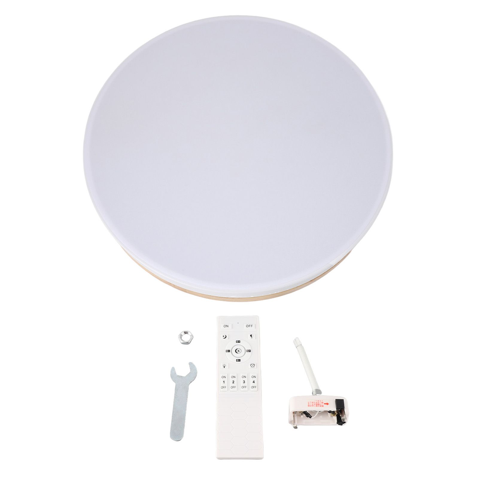 Dimmable LED Ceiling Light Modern Round Flush Mount Ceiling Lamp with APP view 3