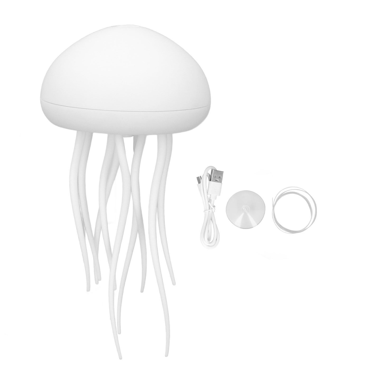 Jellyfish Lamp with Dancing Legs Voice Control Full Color Gradient Hanging view 2