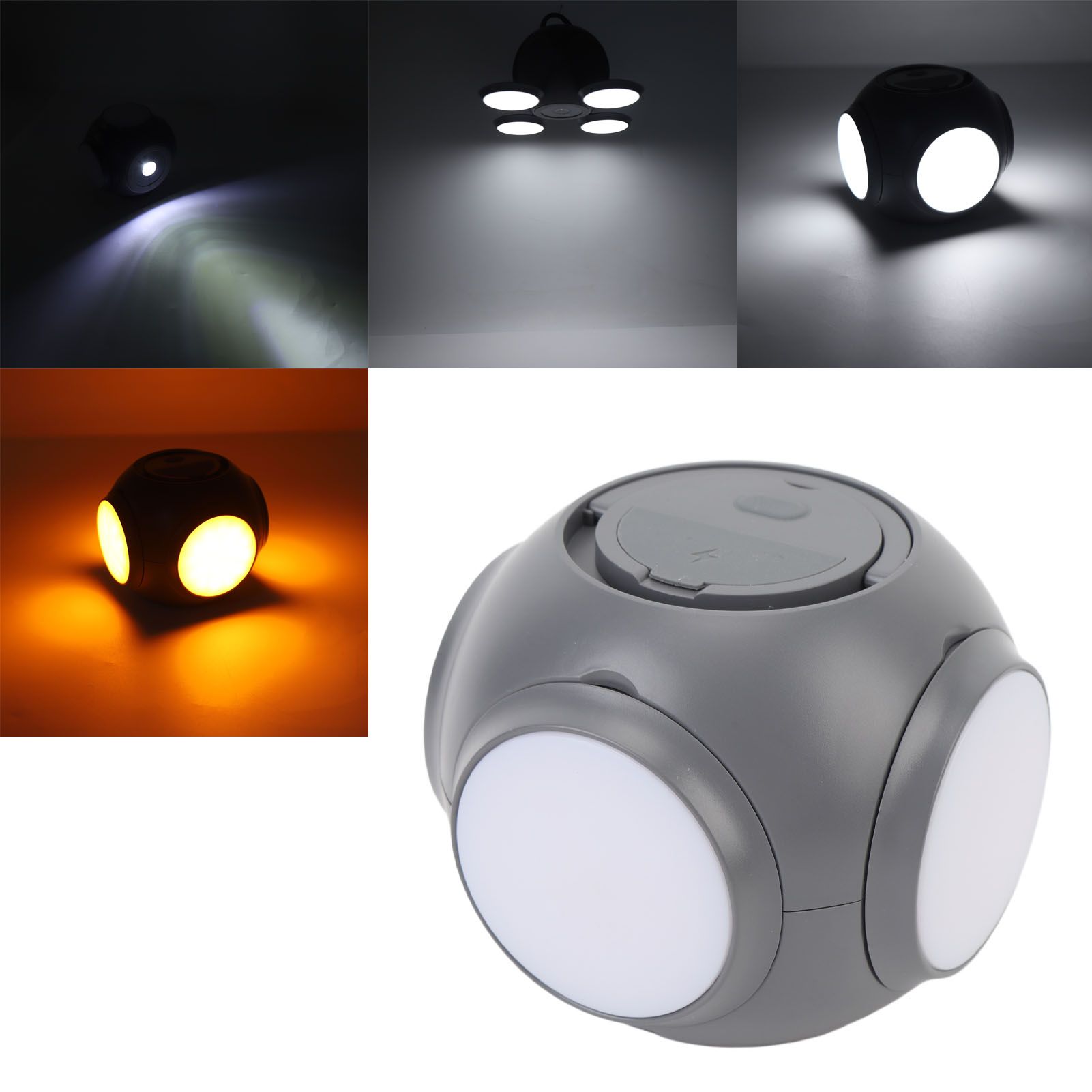 Foldable Camping Light Rechargeable Lantern 10000mAh Power Bank Portable LED view 12