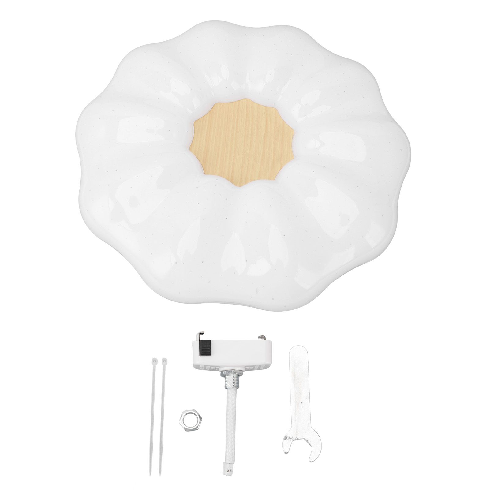Flush Mount Ceiling Light Modern Ceiling Lamp 3 Color Temperature Dimmable view 3